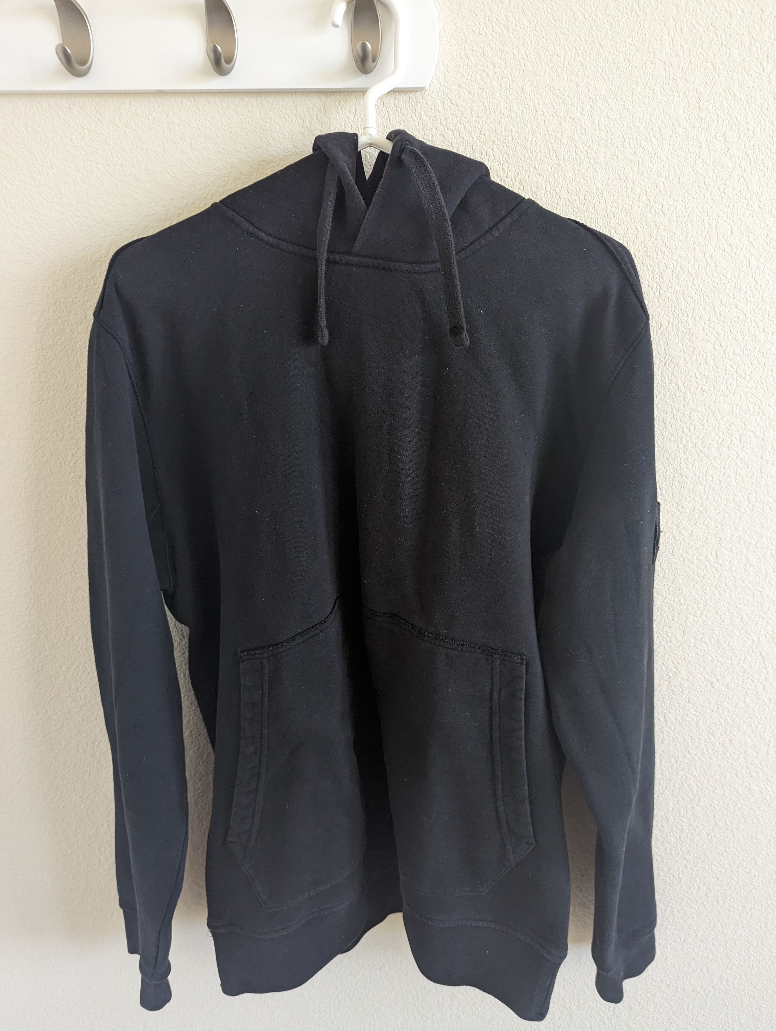 Image of Stone Island Hoodie in Black, Men's (Size 2XL)