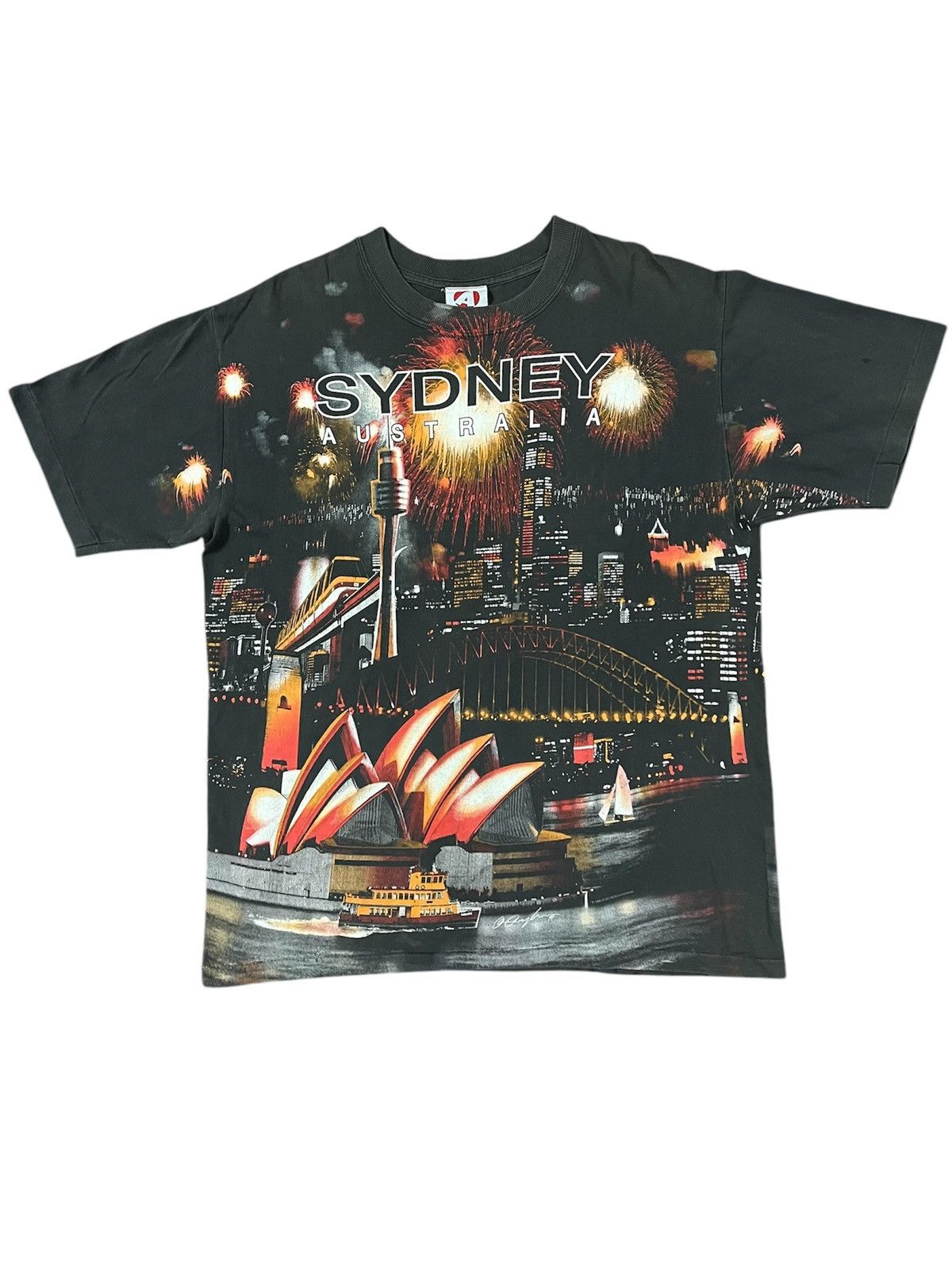 Vintage Vintage Australia Sydney Full Print Tshirt Size US M / EU 48-50 / 2 - 1 Thumbnail