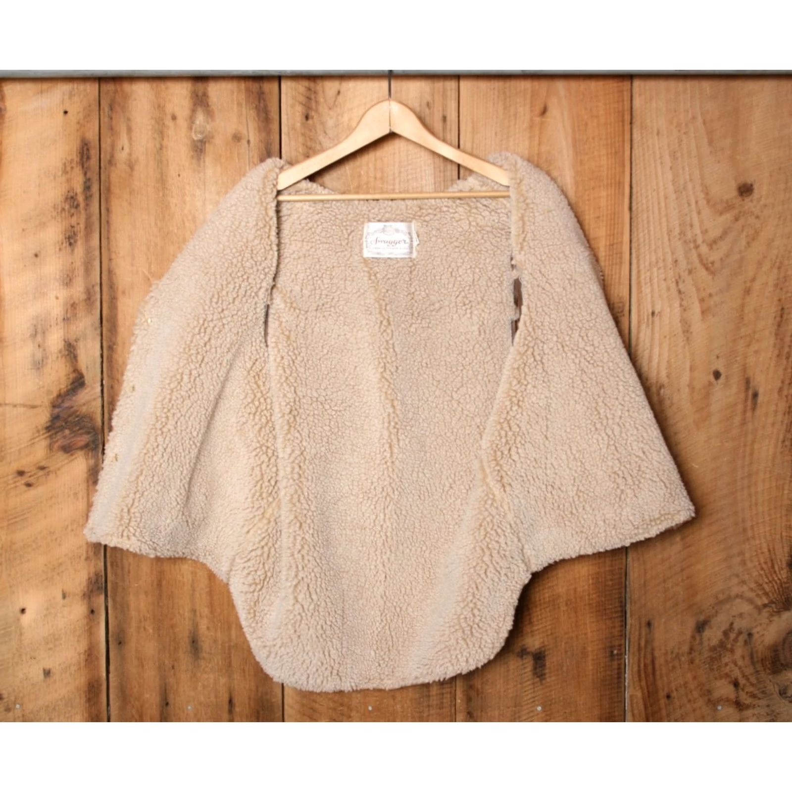 Vintage VINTAGE Swagger Suede Sherpa Lined Snap Button Vest Men's XL Brown Western Suede Vest Mens XL Brown Vintage Swagger Vest Size US XL / EU 56 / 4 - 7 Thumbnail