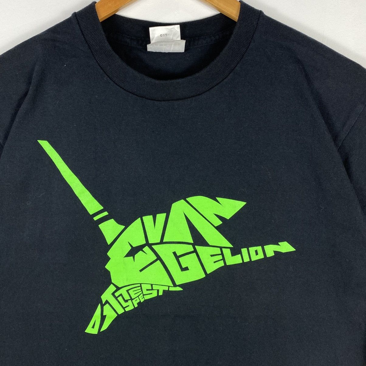 Anime EVANGELION Test Type-01 Glow In The Dark Anime Graphic Tee Size US L / EU 52-54 / 3 - 3 Thumbnail