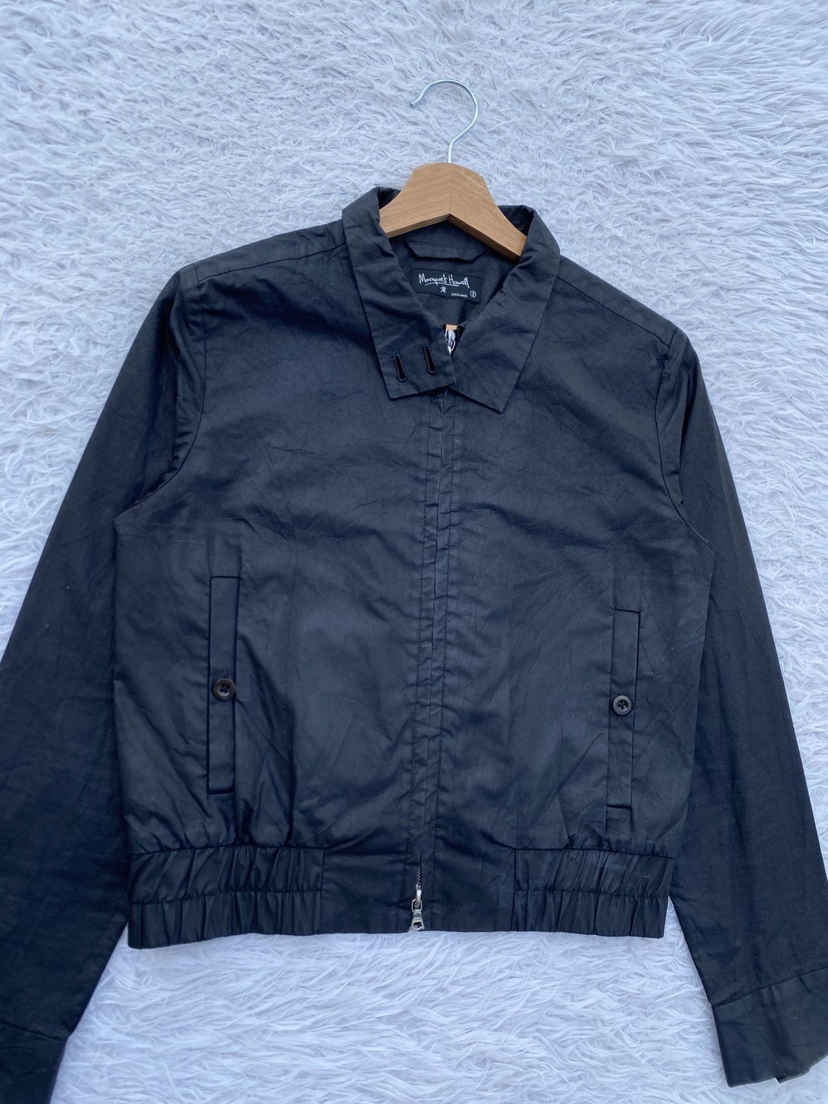 Margaret Howell Rare Vintage Margaret Howell Black Designs Women Jacket Size S / US 4 / IT 40 - 5 Thumbnail