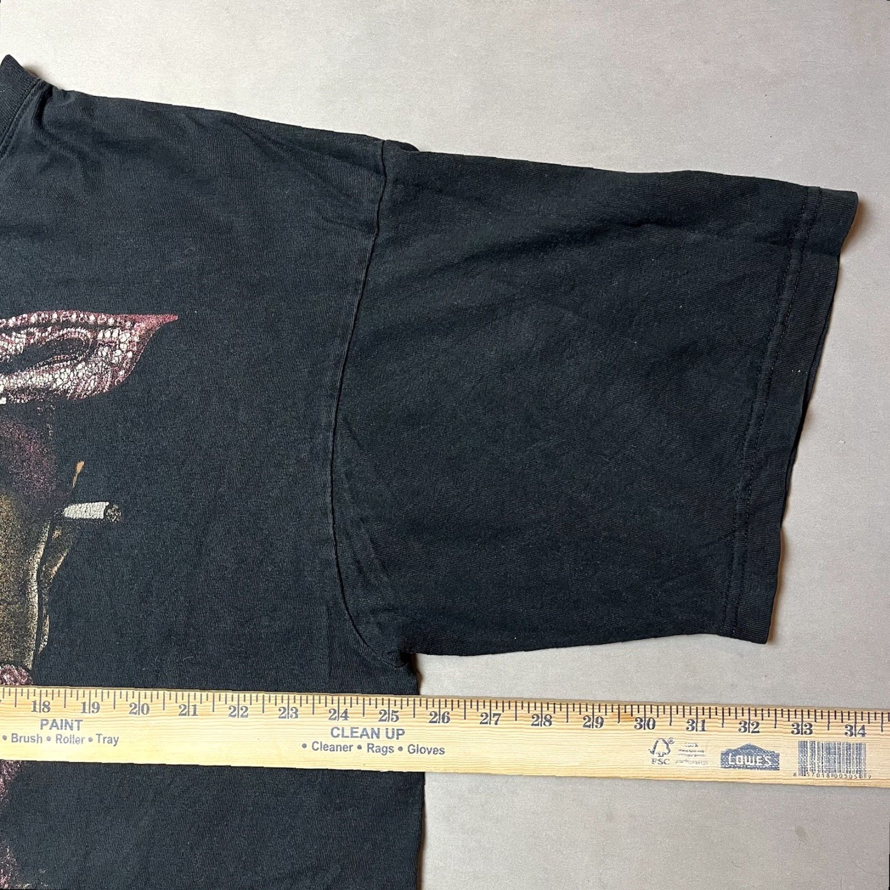 VINTAGE Tupac 2Pac Bandana Thug Life Rap Tee T Shirt 2XL Men Black Cotton Knit Short Sleeve Deer Town Graphic Print 90s Hip Hop Tupac Shakur