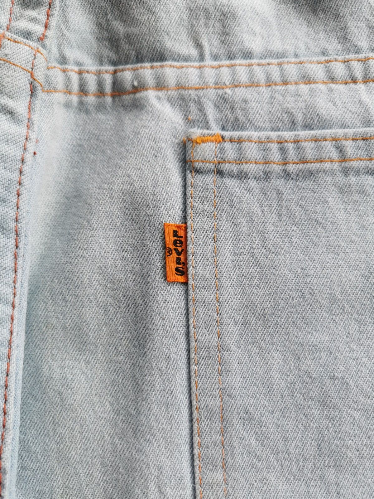 Levi's Flare Bootcut Vintage Levis Orange Tab Denim Jeans Size US 33 - 9 Thumbnail