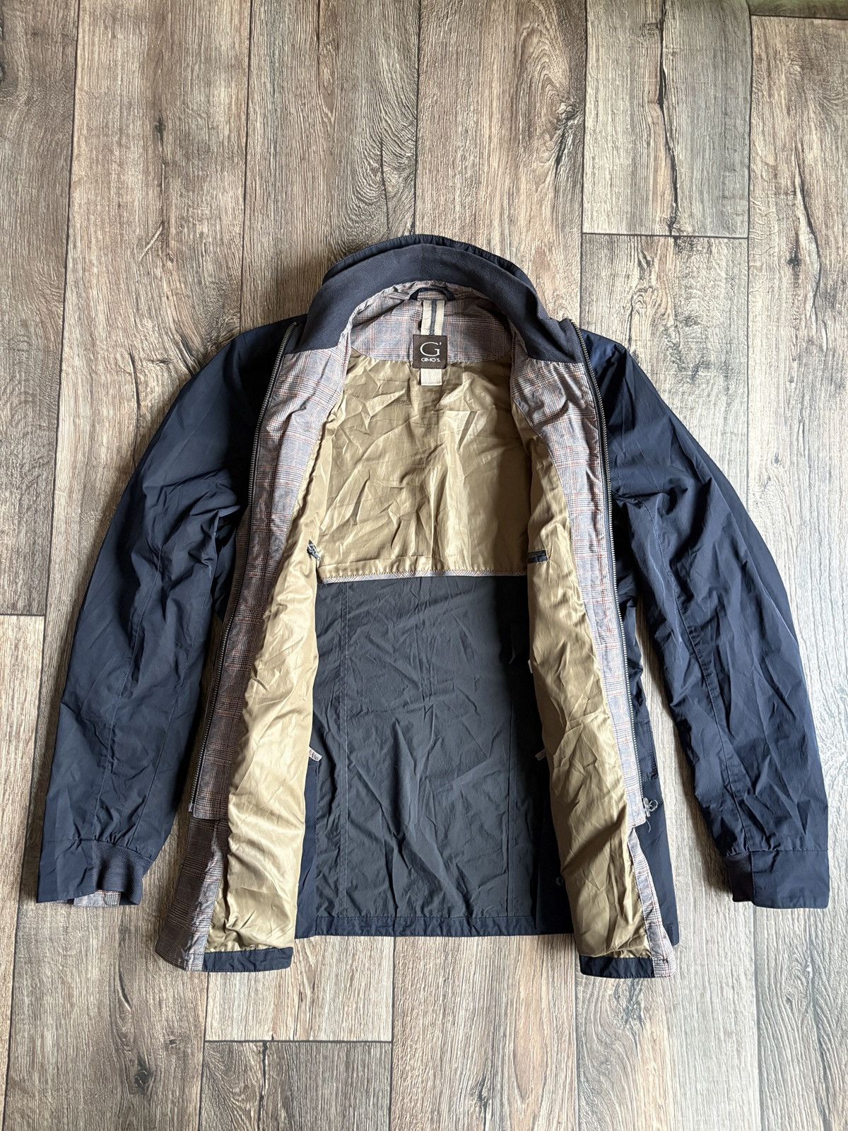 Gimo's Gimo's Men's Light Multi Pocket Italian Designer Jacket Size US M / EU 48-50 / 2 - 4 Thumbnail