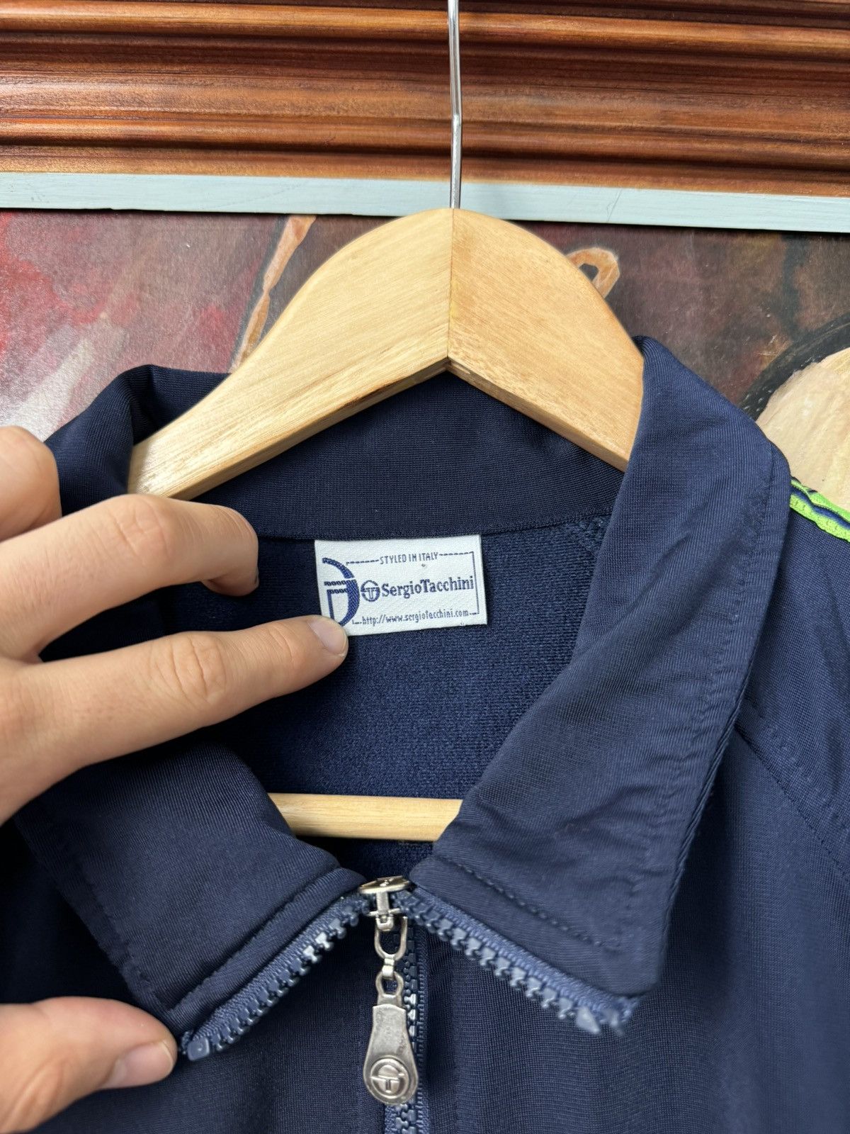 Sergio Tacchini Vintage Sergio Tacchini Track Top Suit Jacket 90s Hype Size US M / EU 48-50 / 2 - 4 Thumbnail