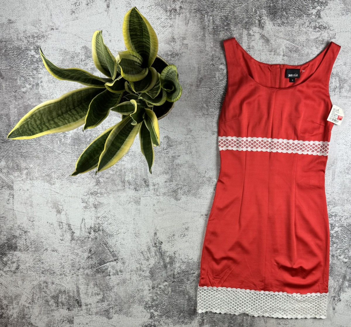 Just Cavalli Just Cavalli RRP 545$ Party Dress Viscose Women’s Small Red Lobster Design Tunic Size S / US 4 / IT 40 - 1 Thumbnail
