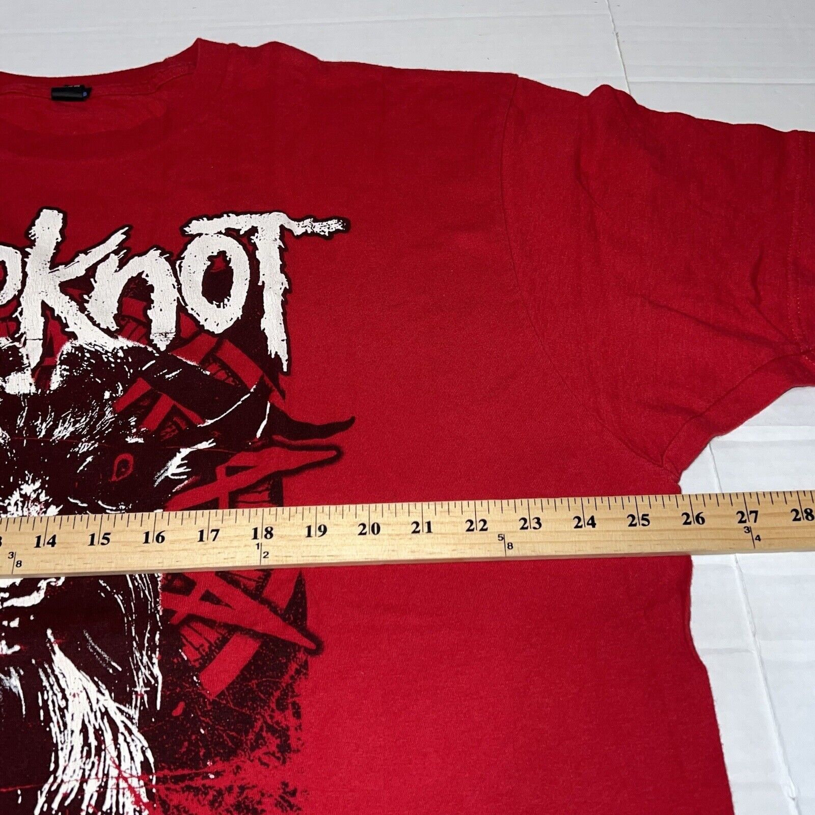Slipknot SLIPKNOT Autographed Signed Shirt Mens 2XL IOWA DEVIL GOAT Size US XXL / EU 58 / 5 - 8 Thumbnail