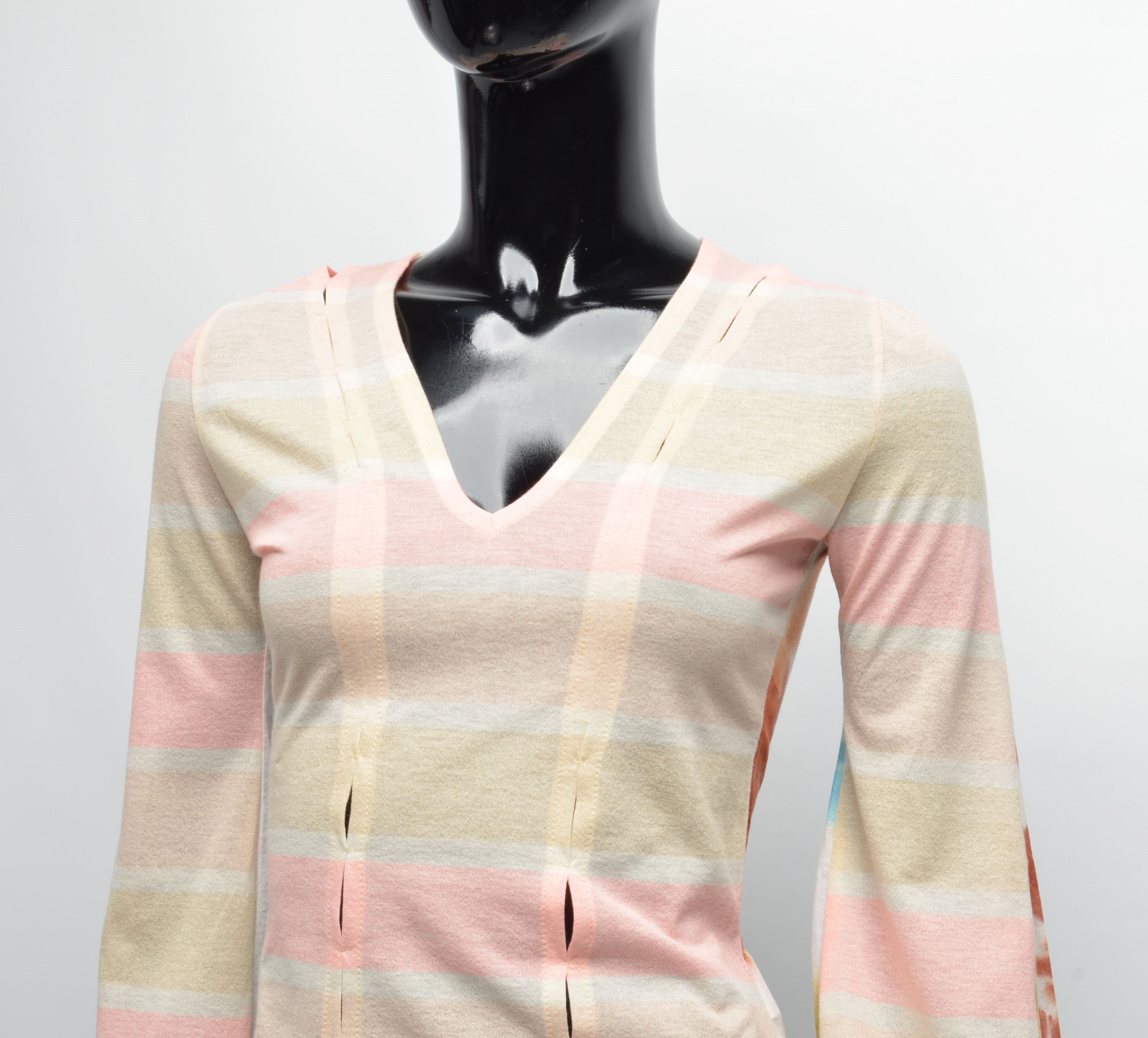 Custo Barcelona × Vintage Vintage Custo Barcelona Fairy Tie Dye Y2K V-Neck Top Size S / US 4 / IT 40 - 3 Thumbnail
