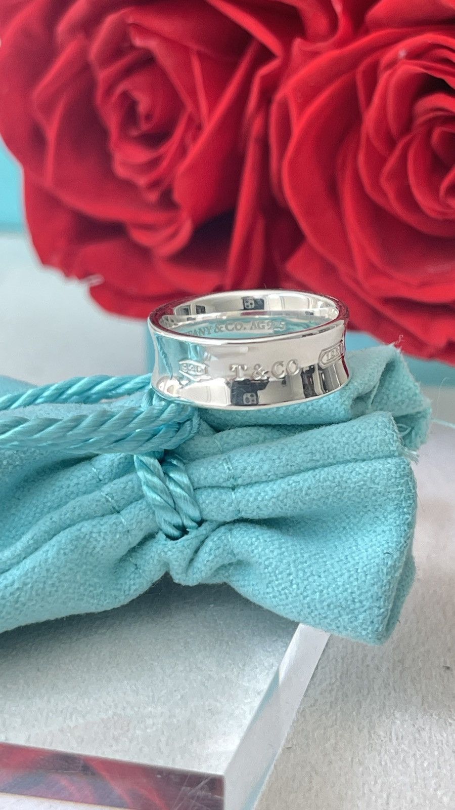 Tiffany & Co. 1837 Ring in Sterling Silver size 5.5 NEW $450