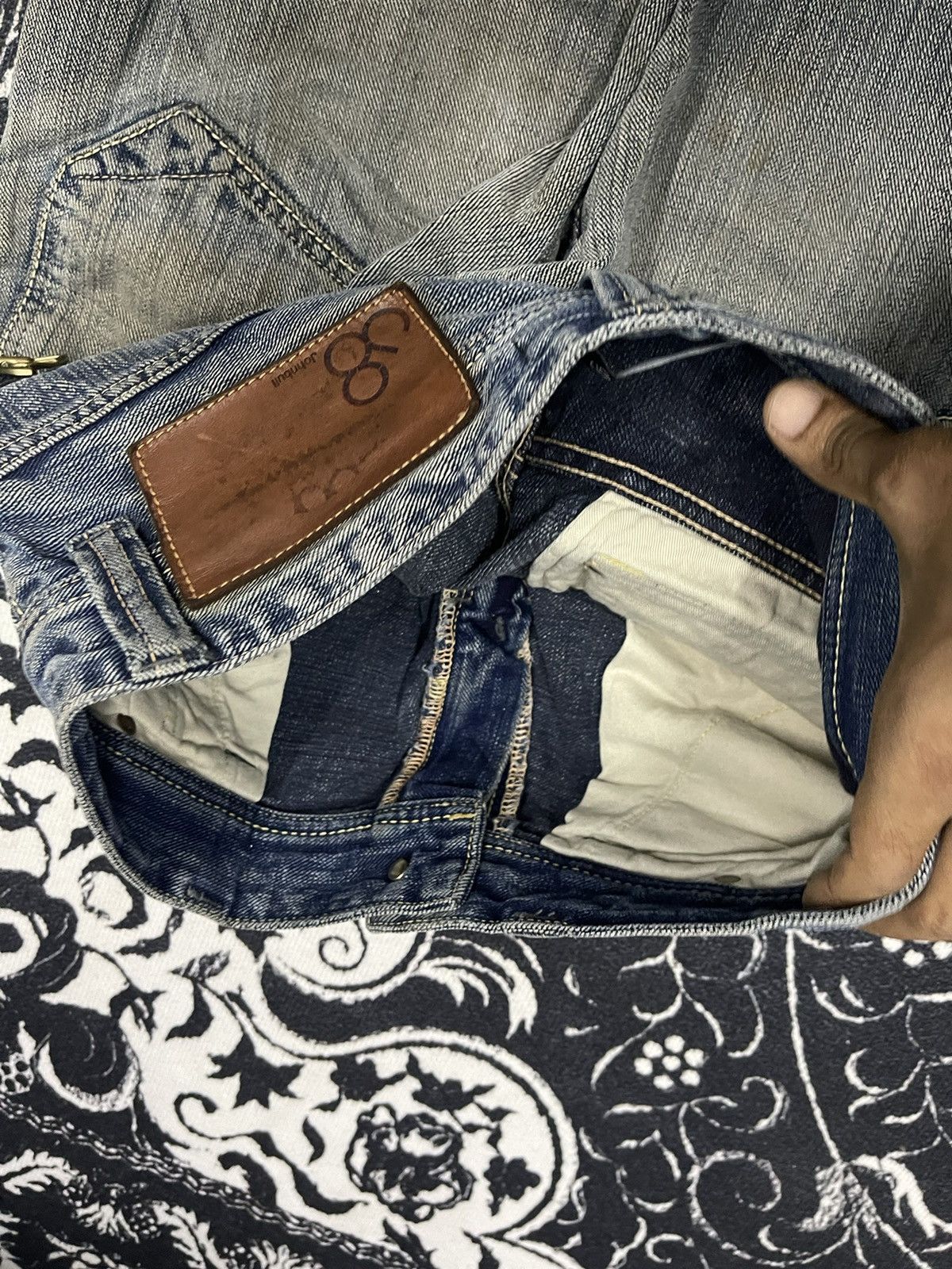 Japanese Brand 90s HYSTERIC GLAMOUR INSPIRED WASHABLE JEANS BRAND JOHNBULL Size US 29 - 21 Thumbnail