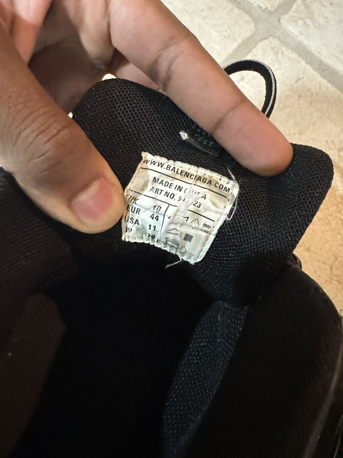 Balenciaga Balenciaga track 1 - personals not selling Size US 11 / EU 44 - 6 Thumbnail