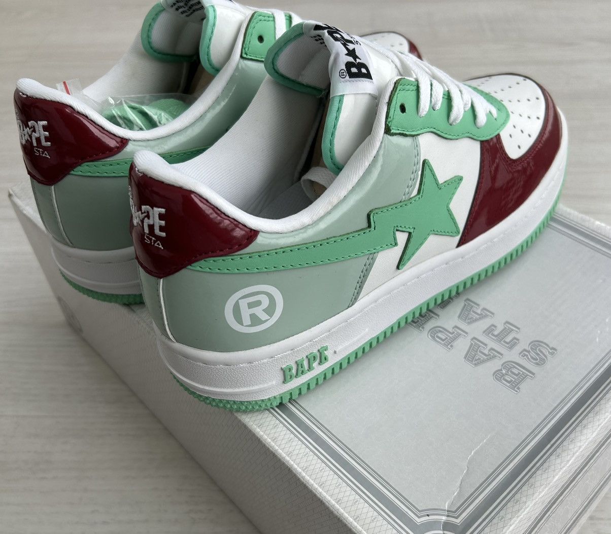 Bape VERY RARE OG 2009 A BATHING APE SENDAI EXCLUSIVE BAPESTA Size US 10 / EU 43 - 5 Thumbnail