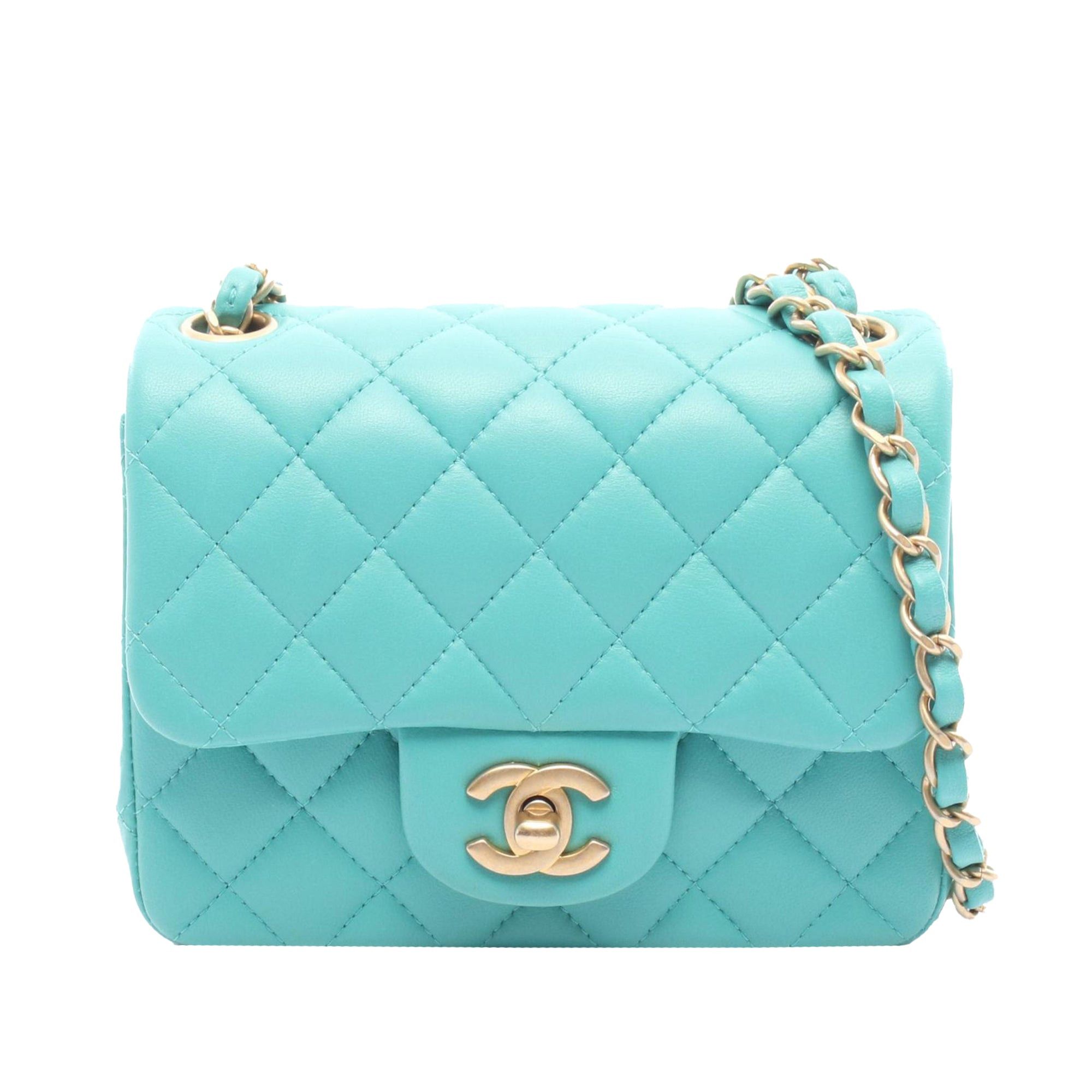 Chanel Mini Square Classic Lambskin Single Flap Size ONE SIZE - 1 Thumbnail