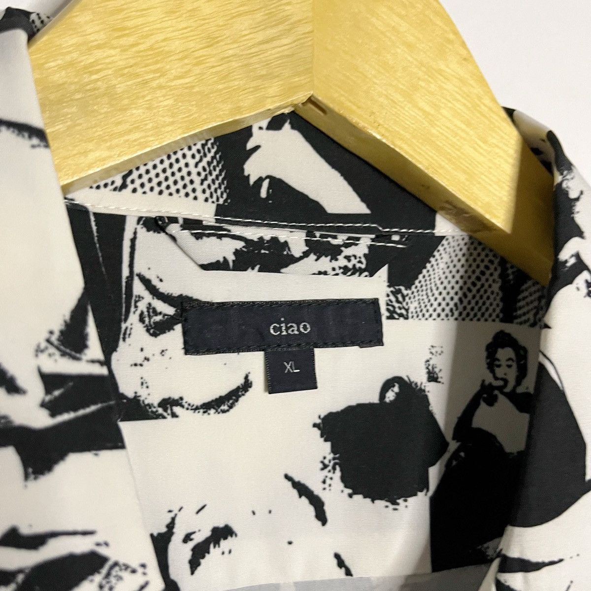 If Six Was Nine Marilyn Monroe Graphic Ciao Pop Art Camp Collar Shirt Size US XL / EU 56 / 4 - 5 Thumbnail