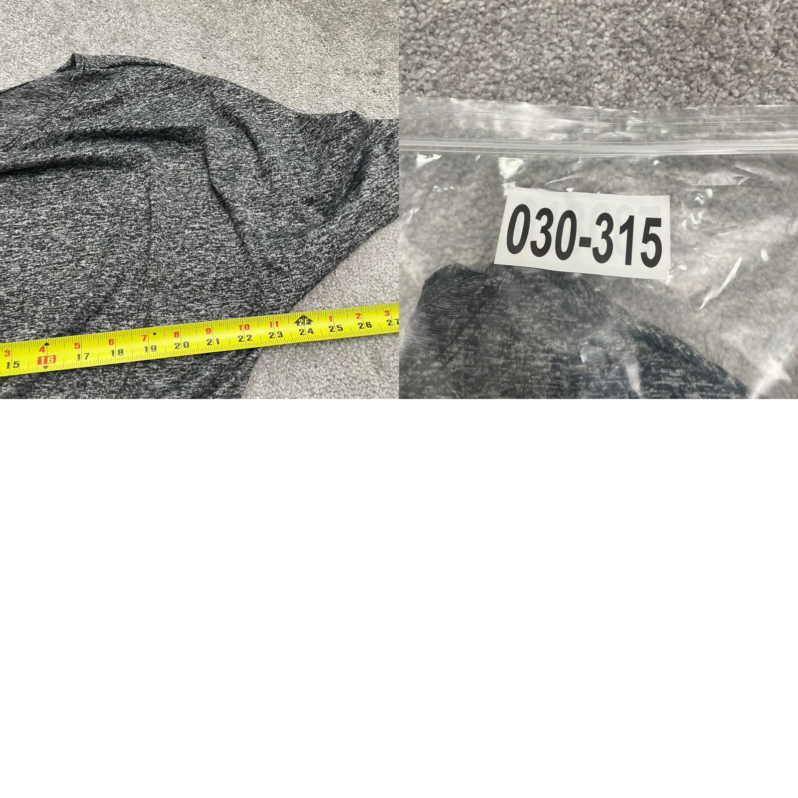Vintage SEE YOU MONDAY Cropped Top Womens XL Dark Gray Long Sleeve Dolman Stretch Casual Shirt Size XL / US 12-14 / IT 48-50 - 8 Thumbnail
