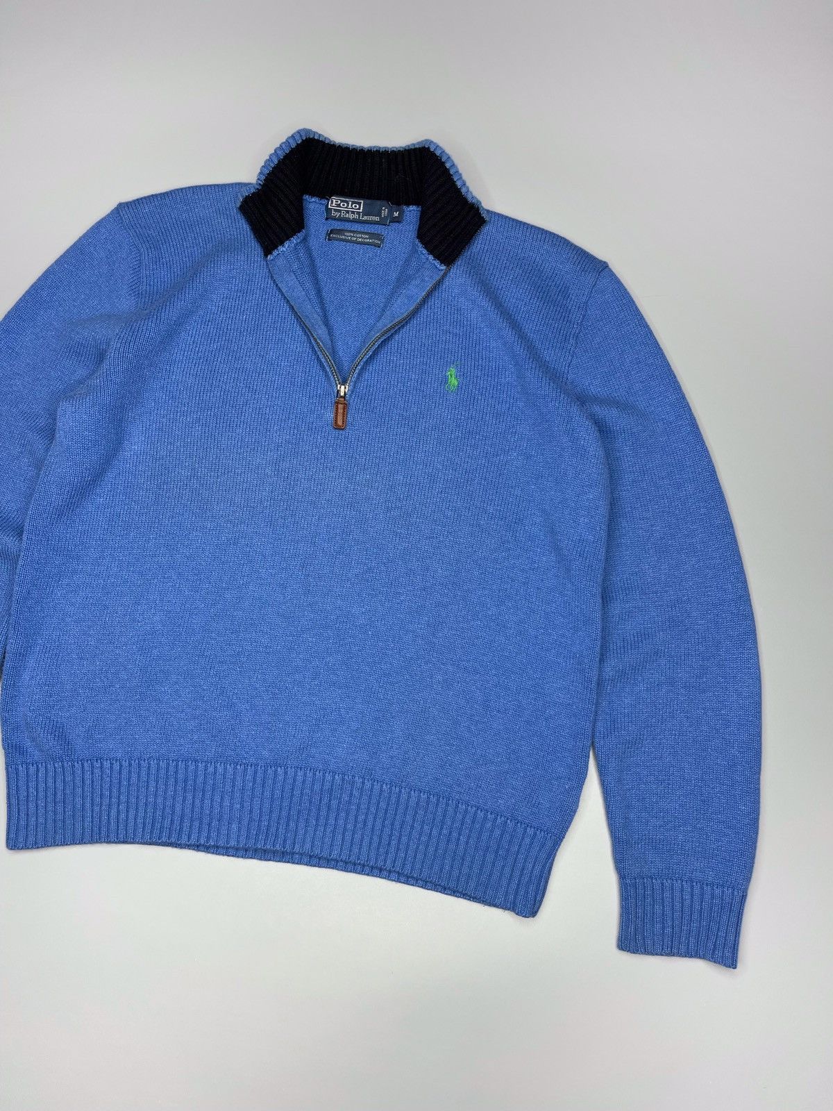 Polo Ralph Lauren Vintage Polo Ralph Lauren 1/4 Zip Jumper Sweater Size US M / EU 48-50 / 2 - 4 Thumbnail
