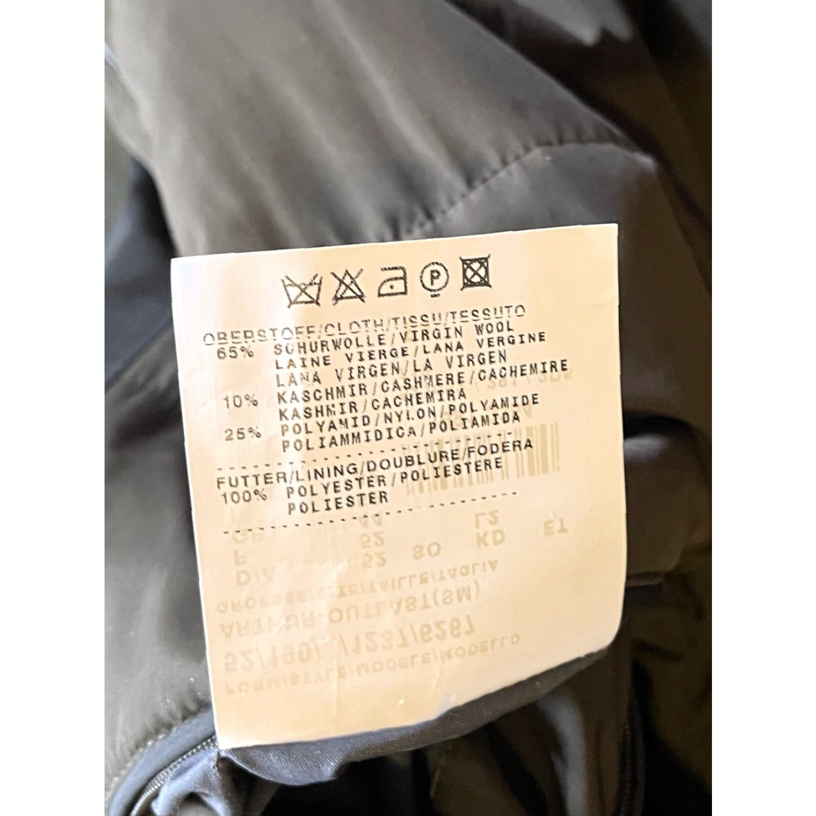 Paul Stuart VINTAGE Paul Stuart Arthur Outlast Car Coat Men’s Large Green Wool Cashmere Size US L / EU 52-54 / 3 - 5 Thumbnail