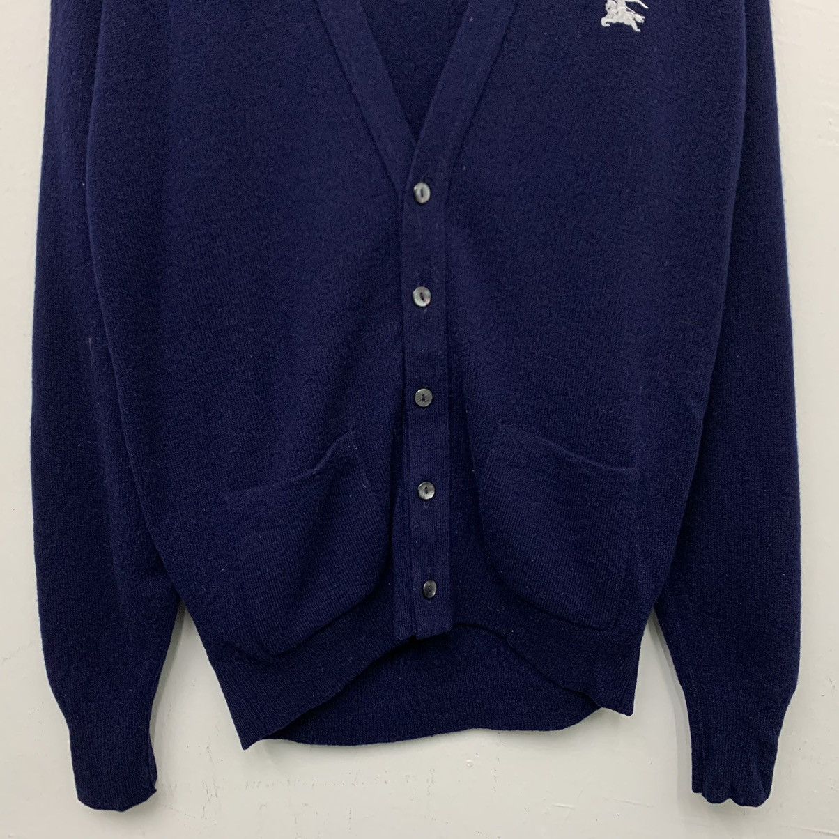 Burberry Vintage Burberrys Lambswool Cardigan Sweater Size US M / EU 48-50 / 2 - 4 Thumbnail