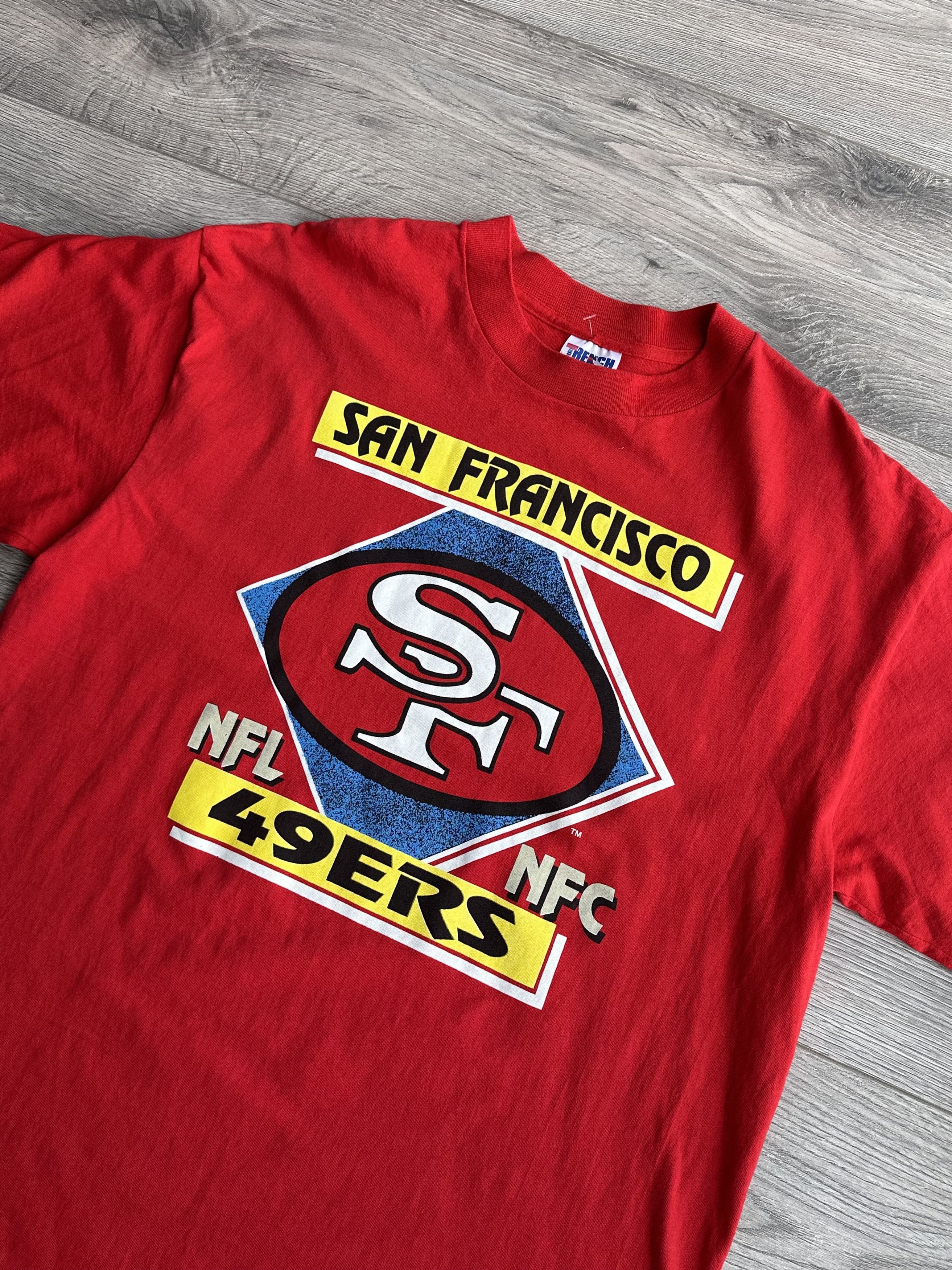 NFL × Vintage San Francisco 49ers Vintage t shirt Size US XL / EU 56 / 4 - 2 Thumbnail