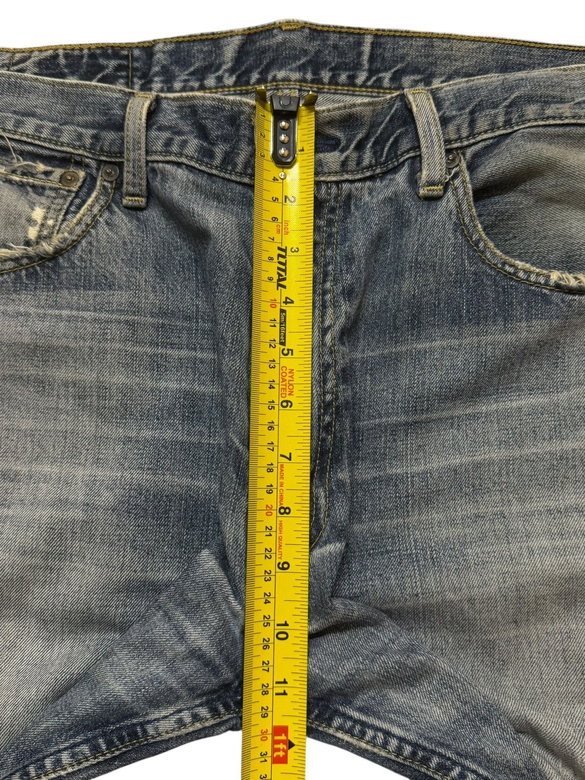 Levi's Vintage 90s Levis 503 Blue Faded Wash Wide Leg Loose Jeans Size US 34 / EU 50 - 12 Thumbnail