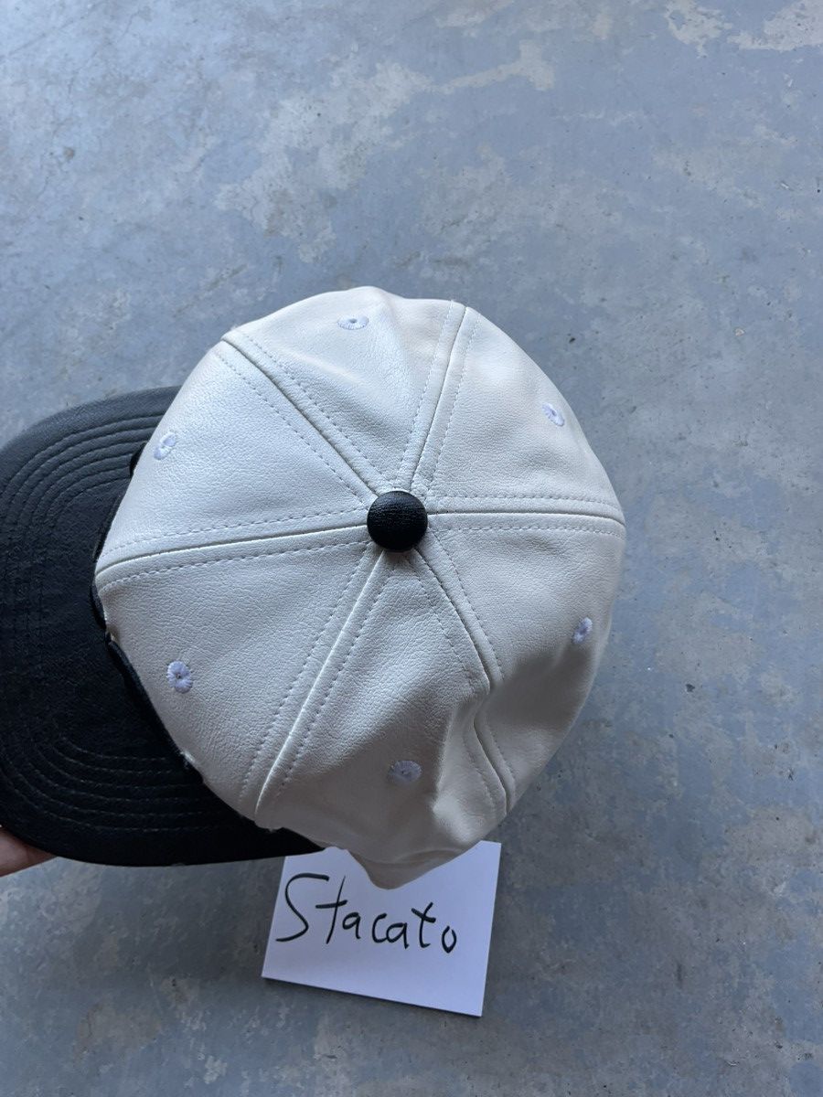 Other NAF Leather 420 Exclusive Fitted Hat White/Black Size ONE SIZE - 4 Thumbnail