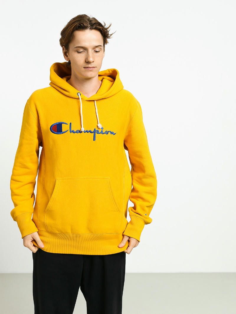 Champion Champion Premium Reverse Weave Big Logo Hoodie yellow UNISEX Size US S / EU 44-46 / 1 - 2 Thumbnail