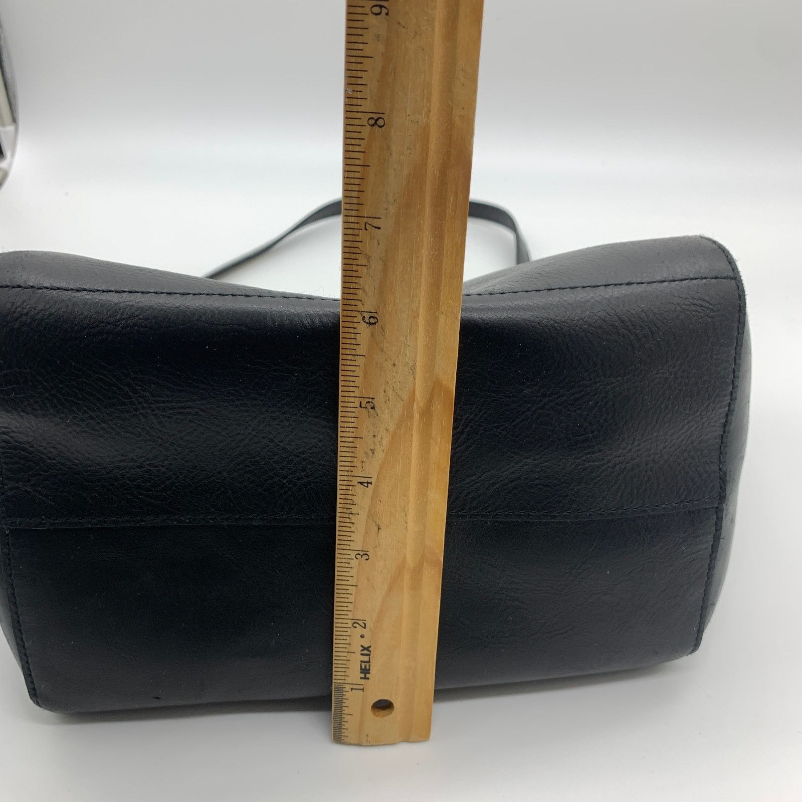 Madewell Madewell Womens Leather Tote Black Purse 14" Handbags Size ONE SIZE - 6 Thumbnail
