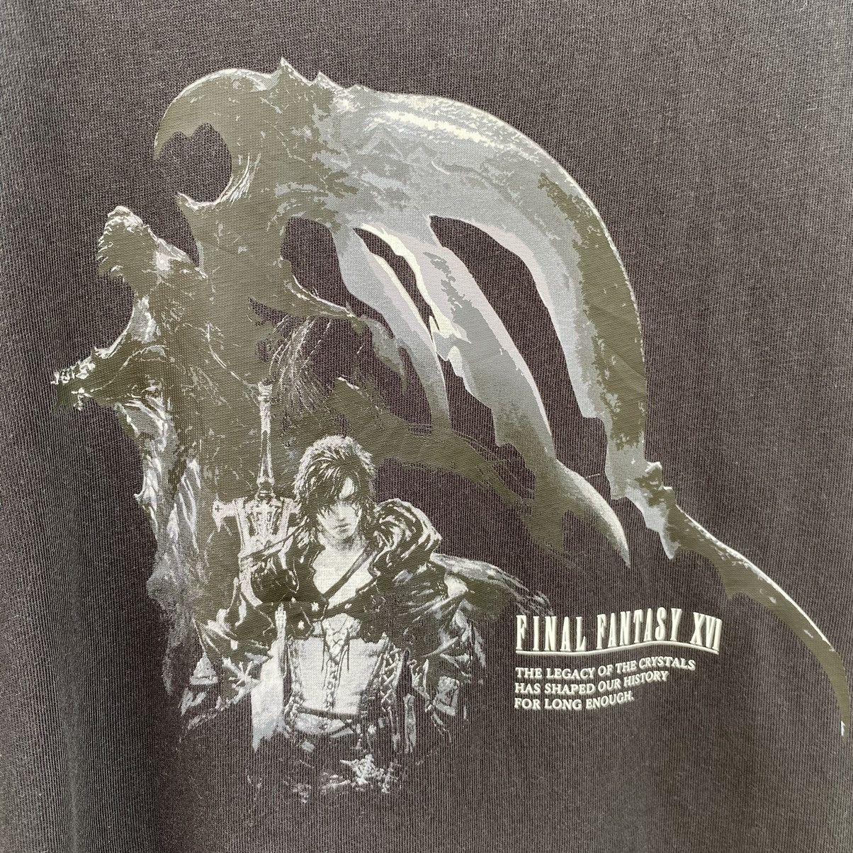 Playstation Thrashed Faded Final Fantasy XVI Game ERD GRUNGE TEE Size US XL / EU 56 / 4 - 3 Thumbnail