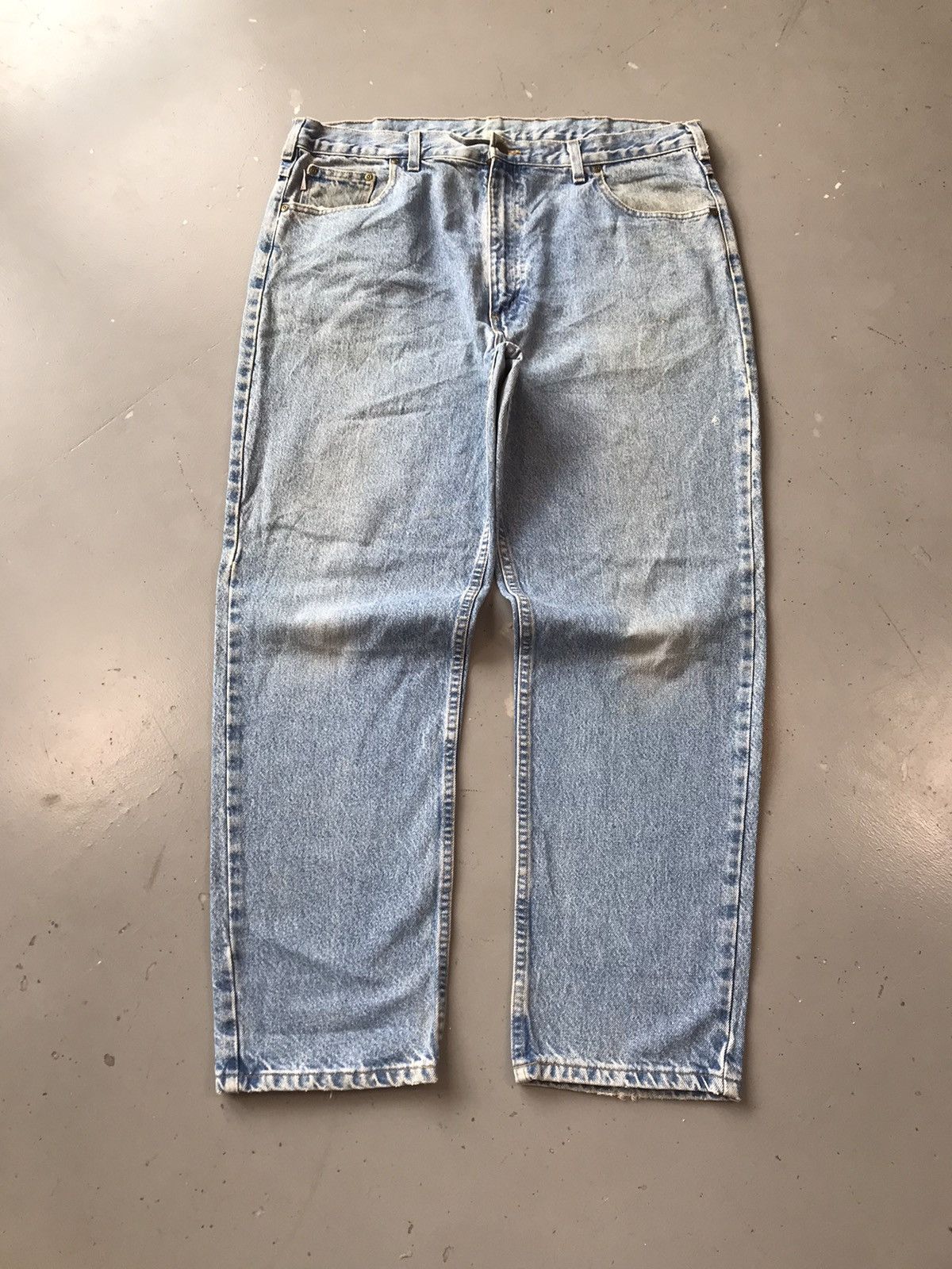 Carhartt × Vintage Vintage Carhartt b18 STW straight fit denim Size US 40 / EU 56 - 1 Thumbnail
