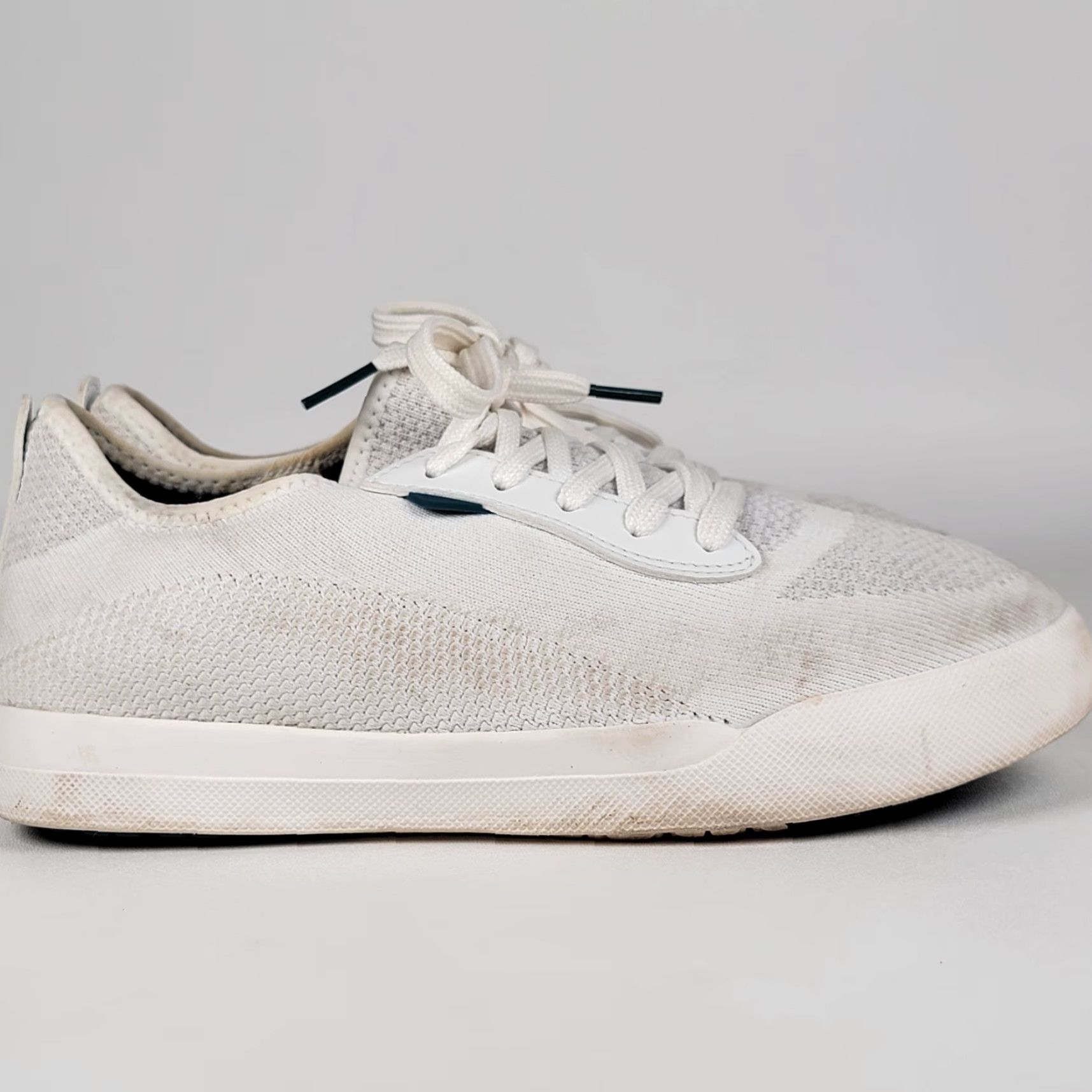 Vintage Vessi Weekend Sneaker Womens Concrete Marble White 9 Shoes Lace Up Manmade Medium Width 9 US Sneaker Womens Size US 9 / IT 39 - 2 Thumbnail