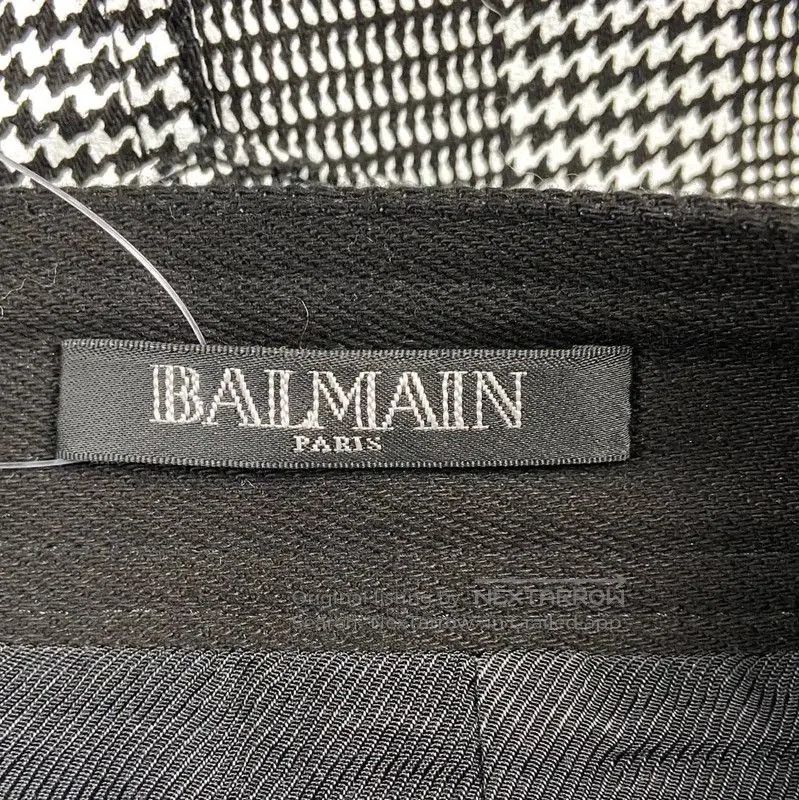 Balmain Balmain Black Cotton Women's Skirt . Size 23" - 4 Thumbnail