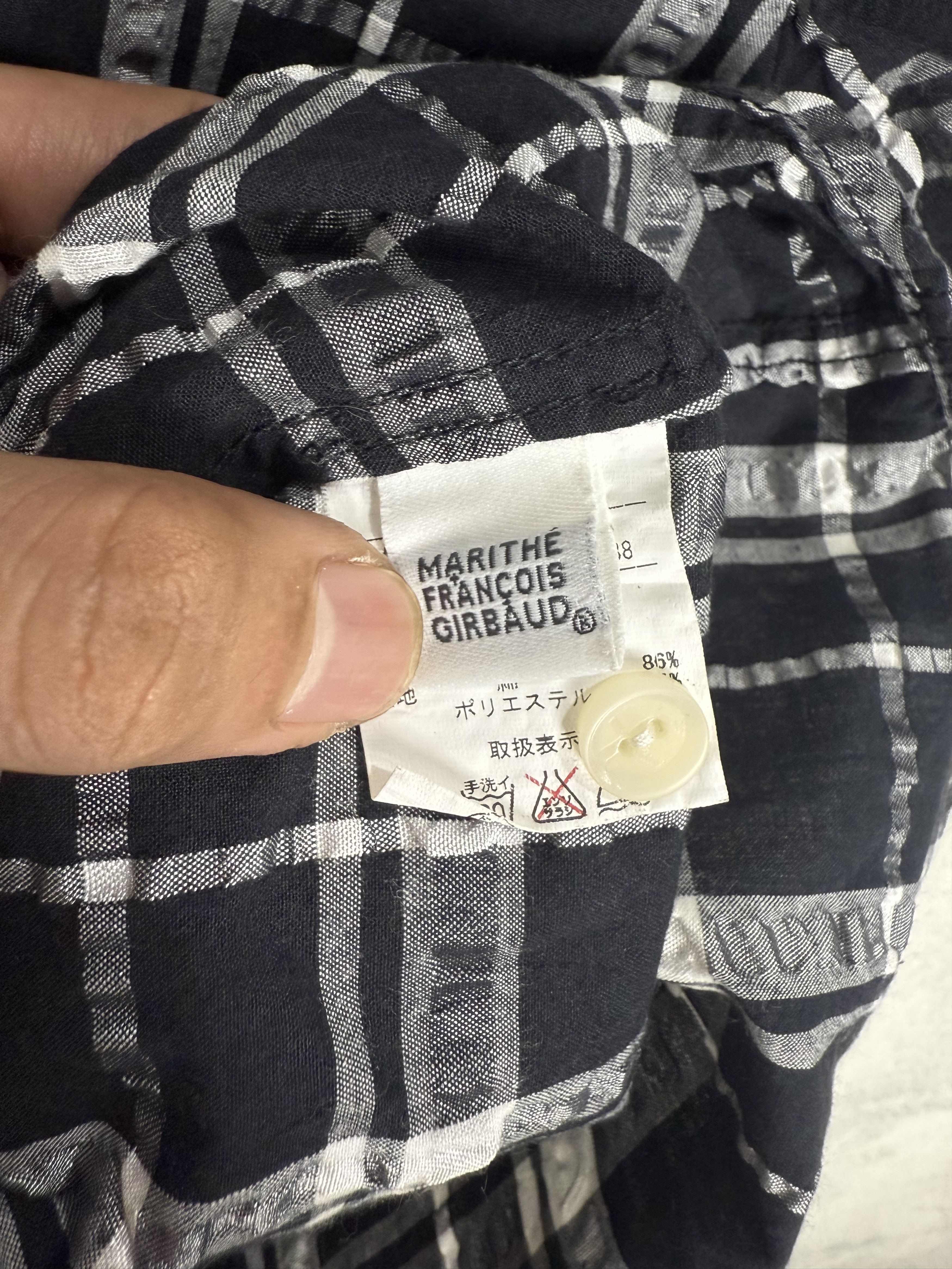 Marithe + Francois Girbaud Marithe Francois Girbaud Plaid Button Up Shirt Size US S / EU 44-46 / 1 - 6 Thumbnail
