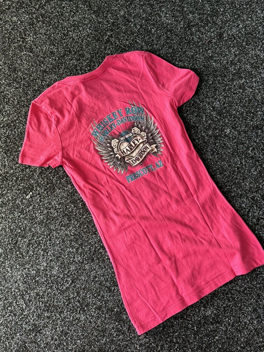 Harley Davidson × Vintage 🚨Vintage 90s Harley Davidson LOGO long sleeve avant garde Size S / US 4 / IT 40 - 5 Thumbnail