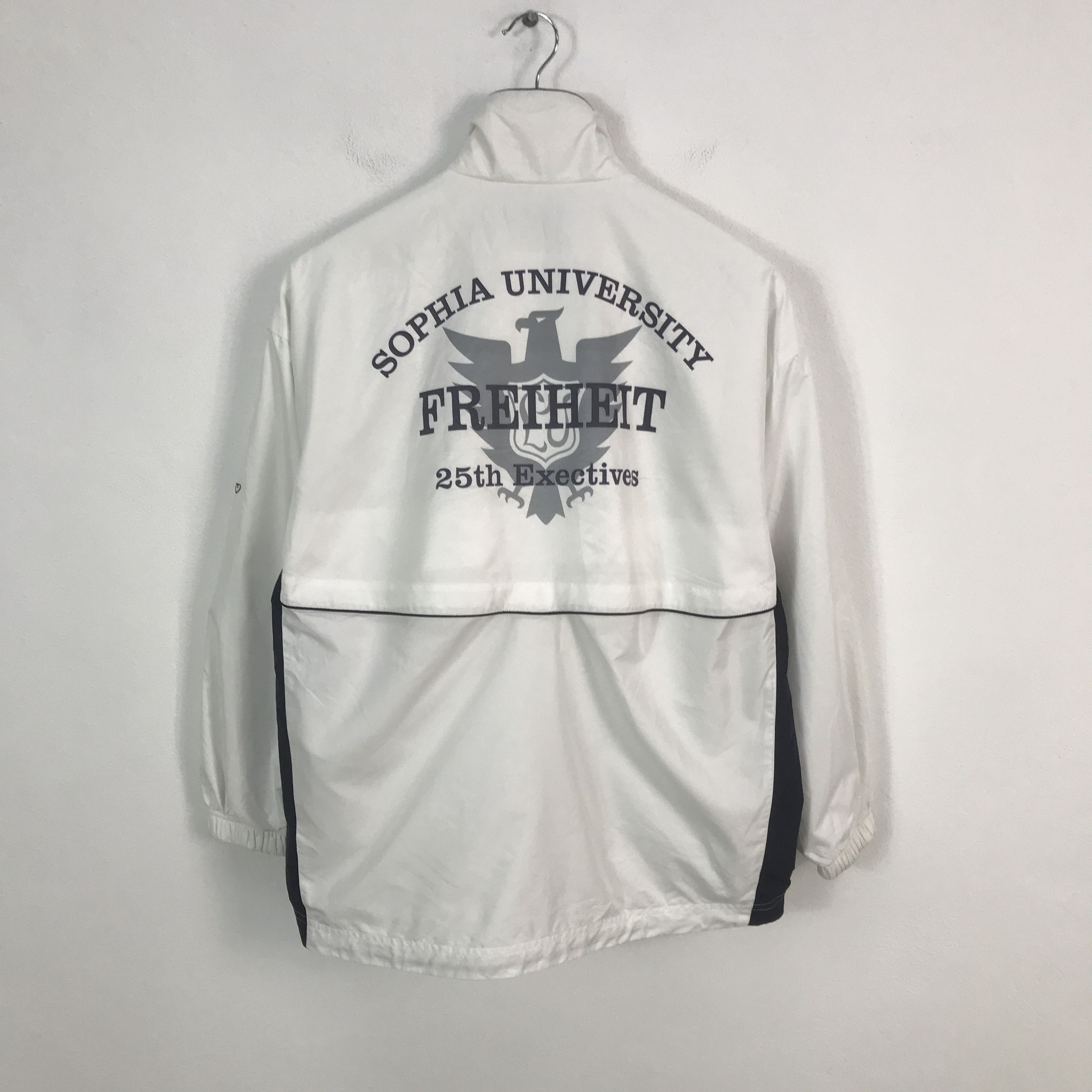 Sergio Tacchini Rare Sergio Tacchini Sophia University Windbreaker Jacket Size US M / EU 48-50 / 2 - 3 Thumbnail