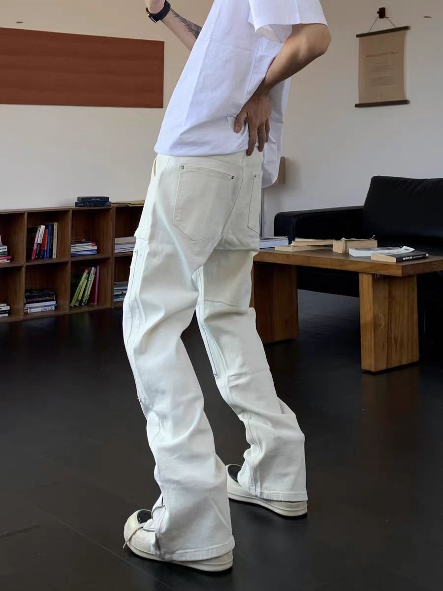 Japanese Brand × Vintage Hip-hop style zipper design casual work pants Size US 34 / EU 50 - 5 Thumbnail