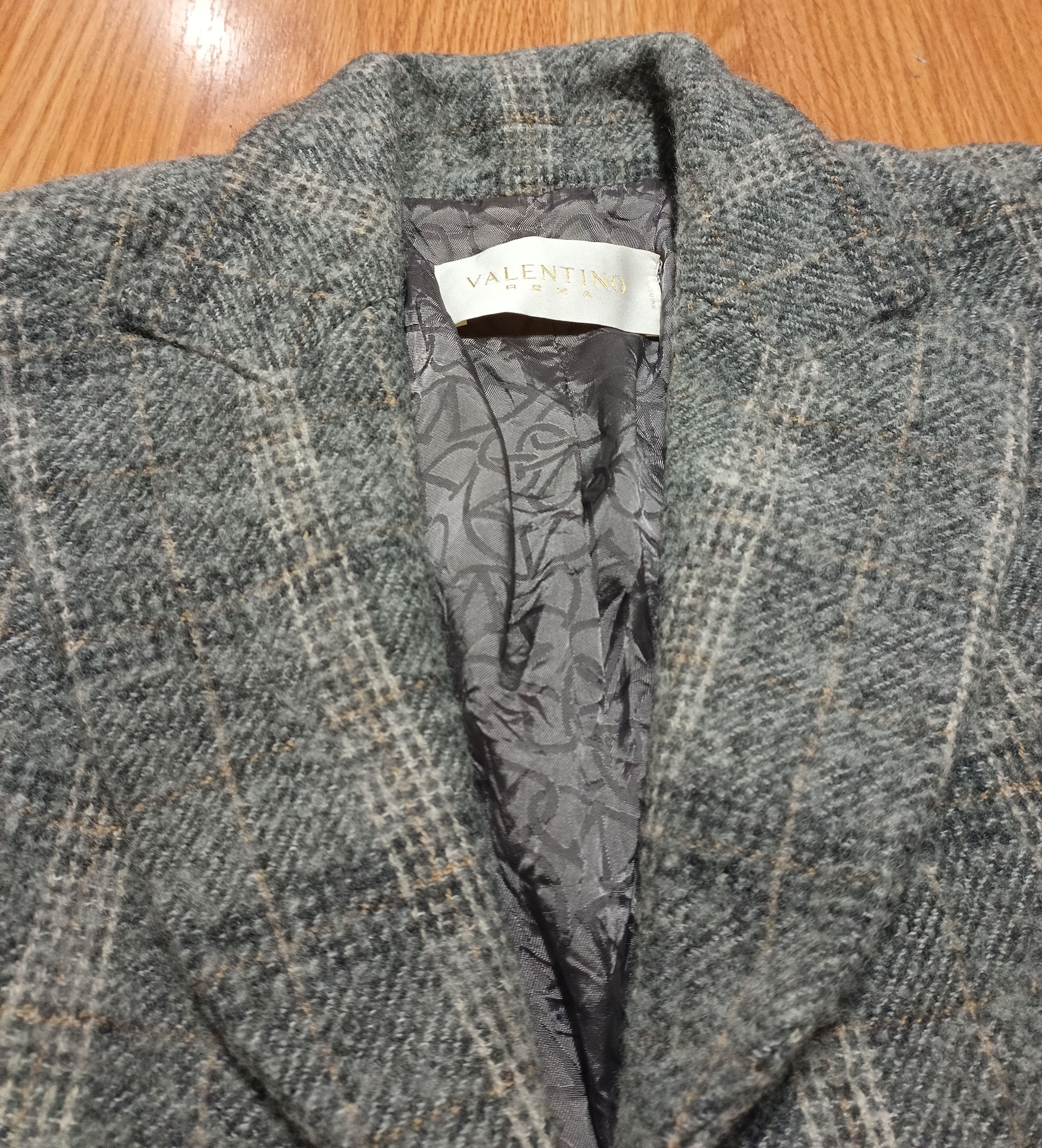 Valentino Valentino Wool Grey Plaid Check Blazer Jacket IT40 Size S / US 4 / IT 40 - 13 Thumbnail