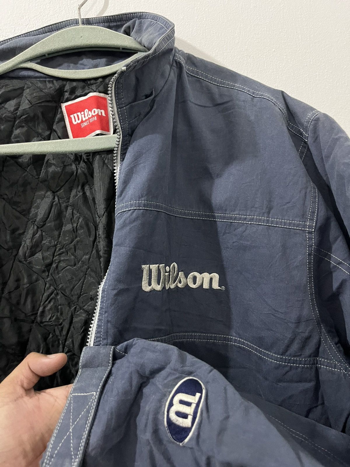 Wilson 🔥 WILSON OVERSIZED JACKETS Size US L / EU 52-54 / 3 - 11 Thumbnail