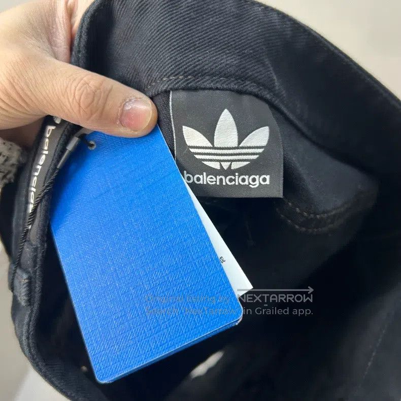 Balenciaga Balenciaga Adidas Co-branded Skirt, Size 36 Size 35" - 3 Thumbnail