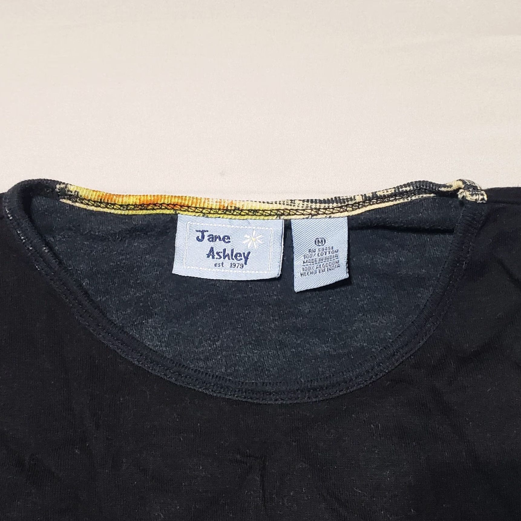 Vintage VINTAGE Jane Ashley Shirt Women Adult Medium M Black Animal Print Collared Beaded Button-Down Shirt Blouse 90s Theme Size M / US 6-8 / IT 42-44 - 3 Thumbnail