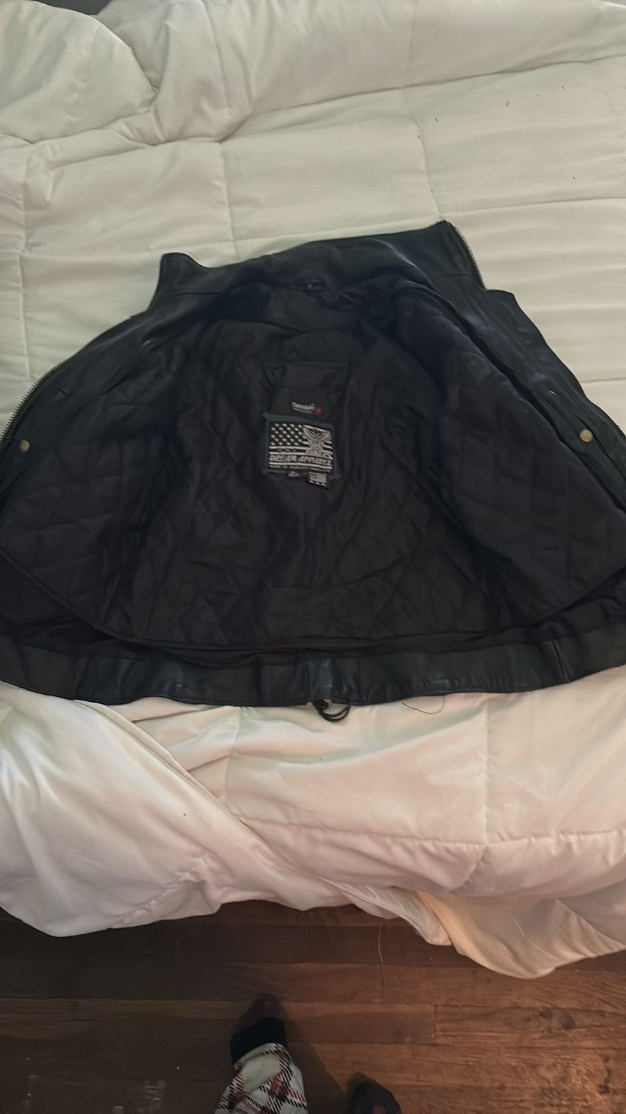 Other Bikers Dream Apparel Women’s Leather Jacket Size Medium Size M / US 6-8 / IT 42-44 - 2 Thumbnail