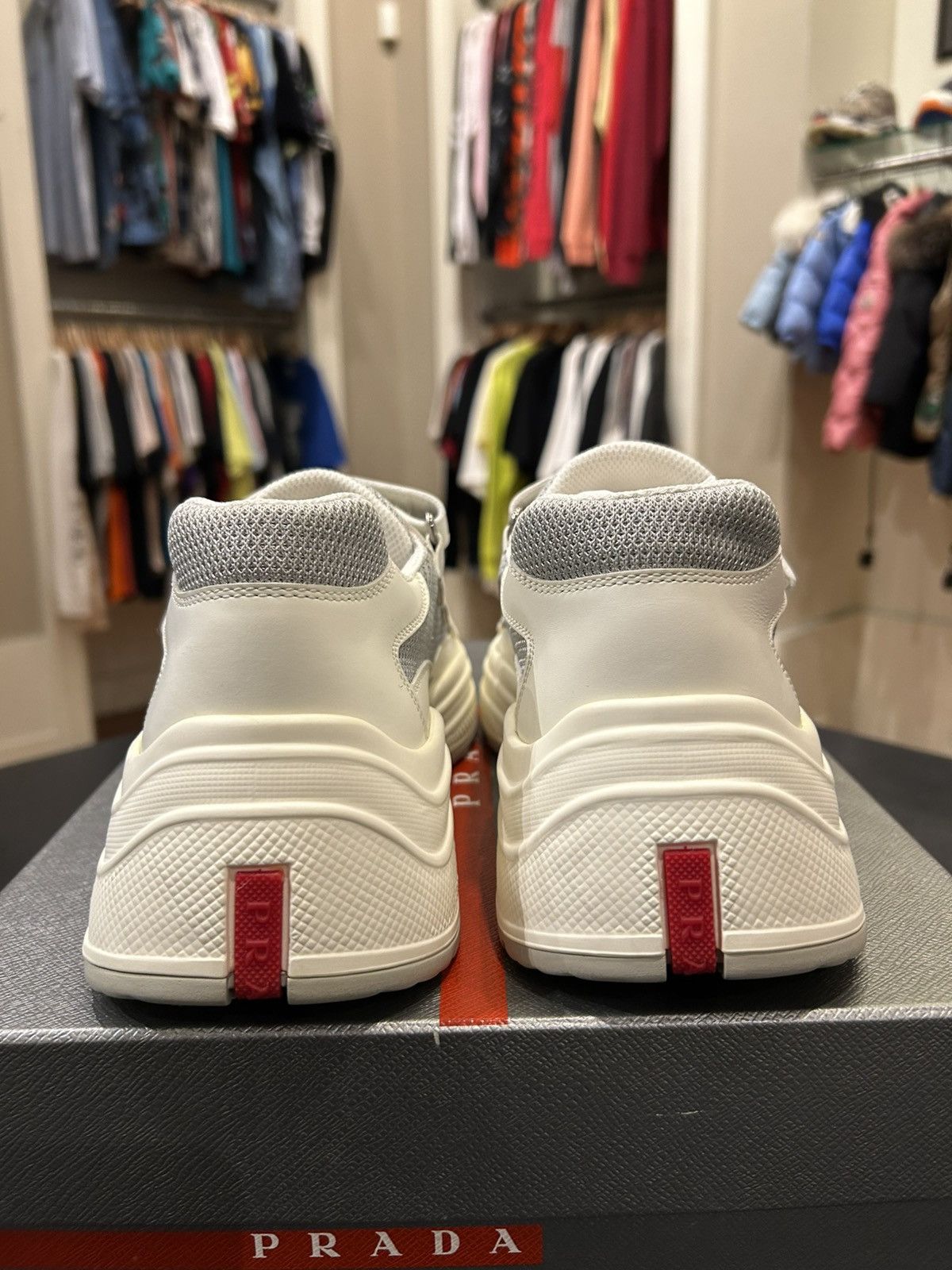 Prada Prada Americas Cup Strap Sneakers Size US 7 / EU 40 - 3 Thumbnail