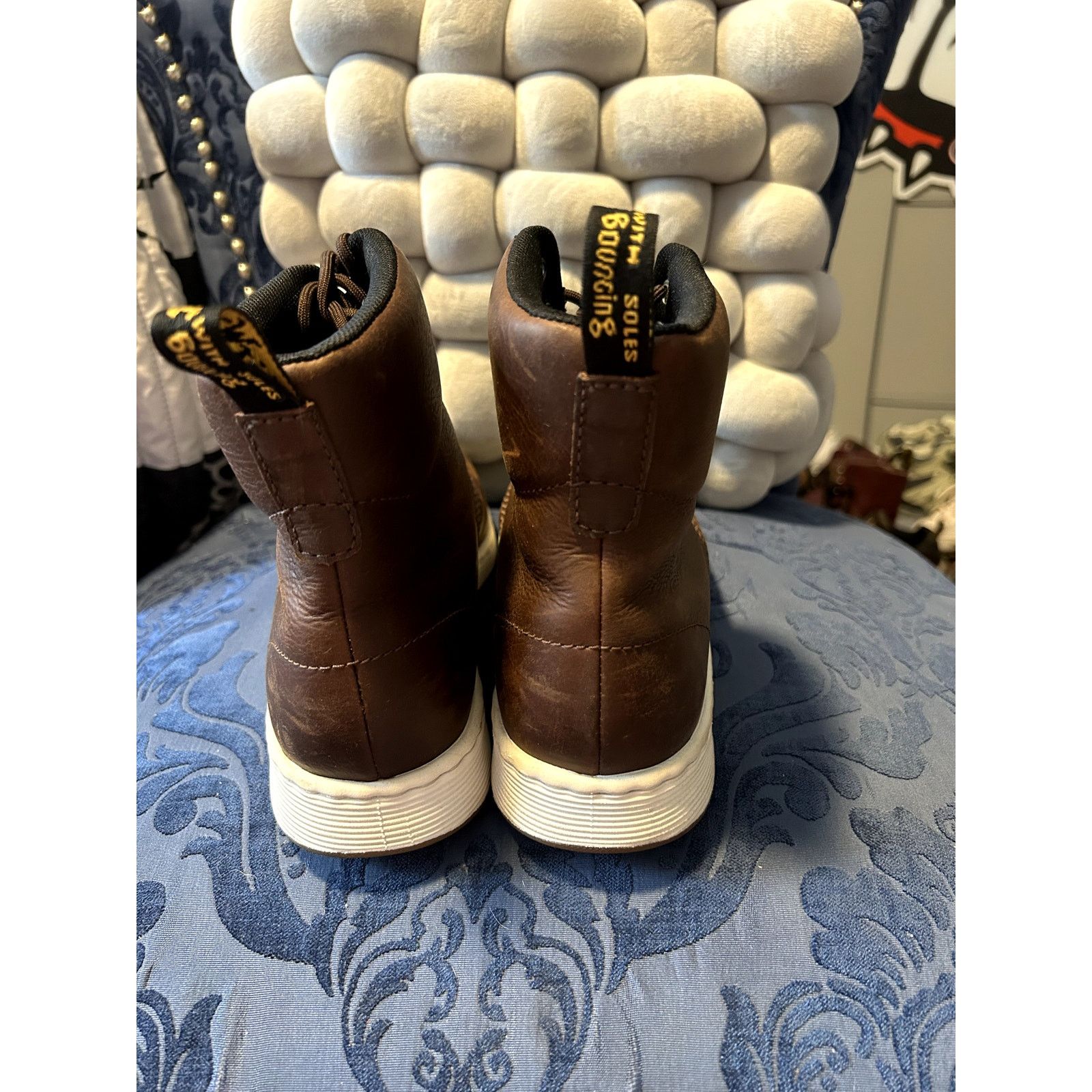 Dr. Martens Dr Martens Dark Brown Rigal Size 9/EU 41 Size US 9 / IT 39 - 6 Thumbnail