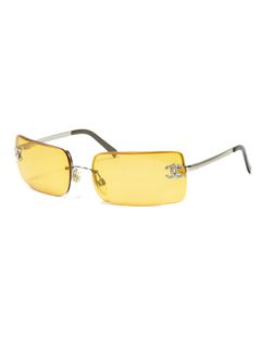 Chanel, sunglasses with CC rhinestones Brown ref.1002651 - Joli Closet