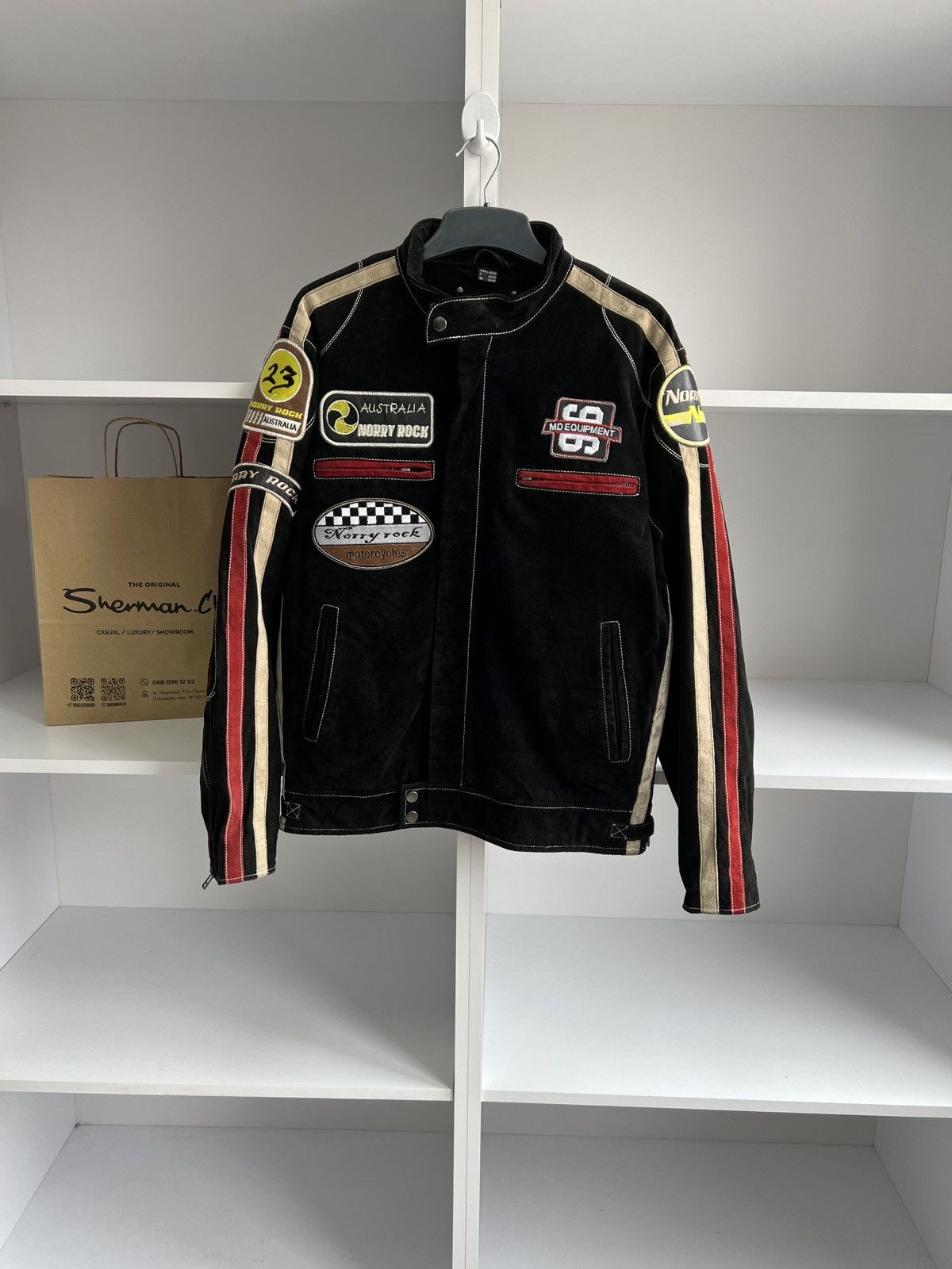 Indian Motorcycle × Vintage Vintage Motorcycles Jacket Norry Rock Australia Size US M / EU 48-50 / 2 - 1 Thumbnail