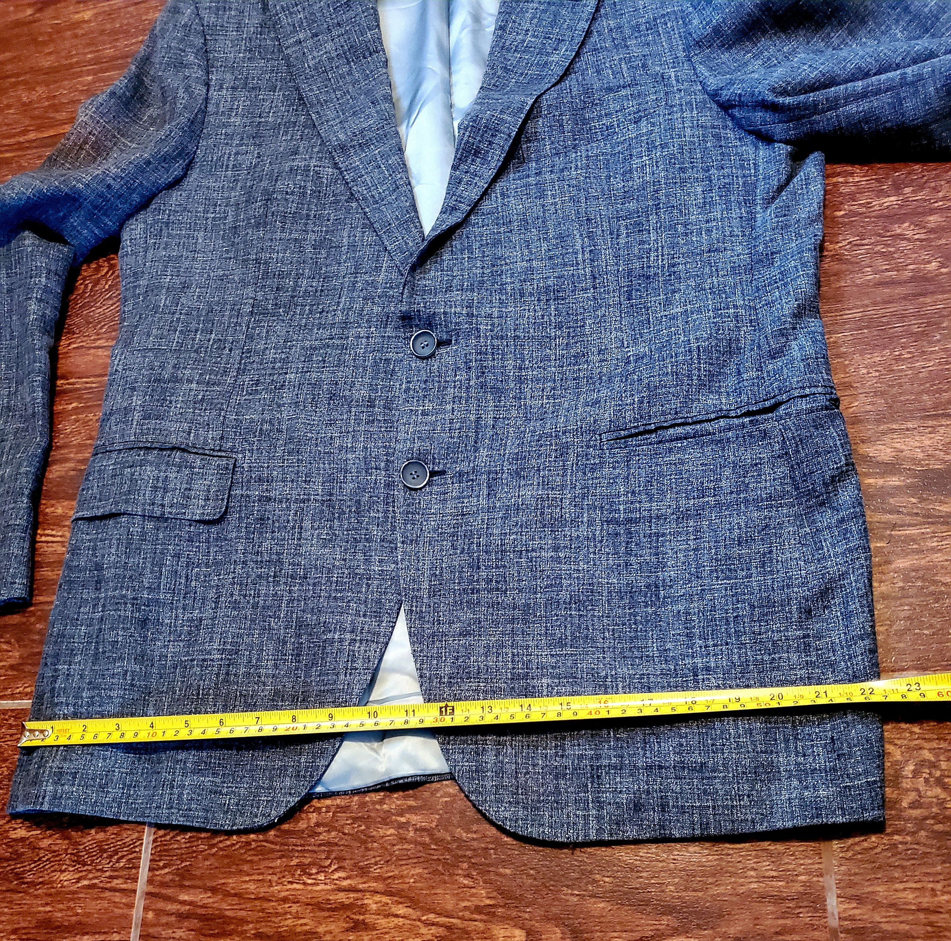 Suitsupply Suitsupply E.thomas Wool Silk Linen blazer 46 New condition Size 46S - 7 Thumbnail