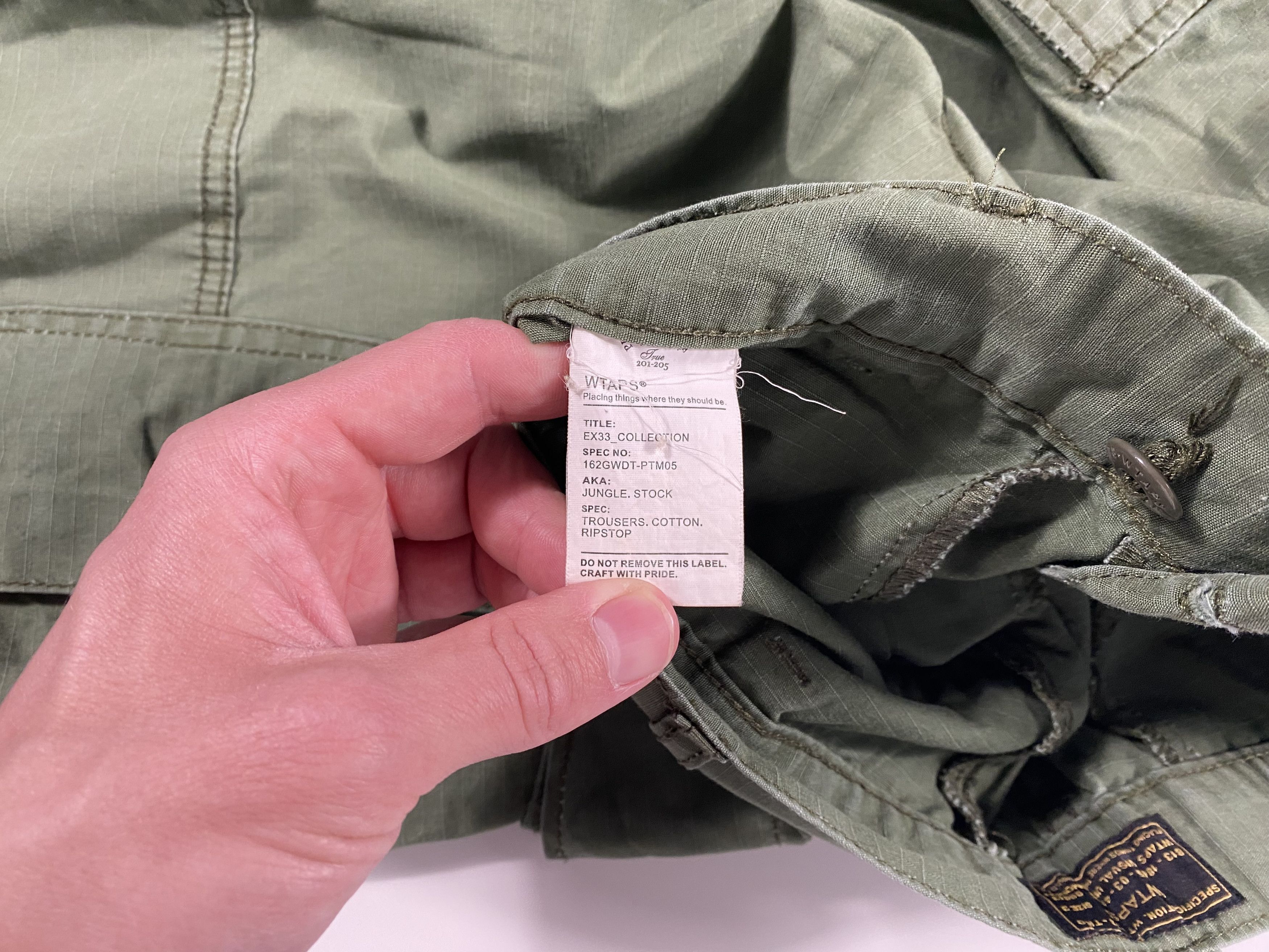 Wtaps Wtaps Uparmored Mil-spec Ripstop Cargo Pants size 3 Size US 32 / EU 48 - 7 Thumbnail
