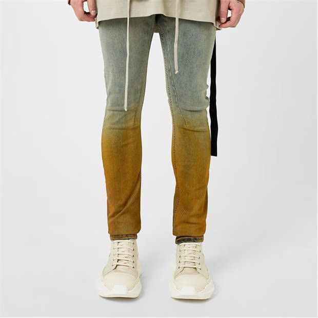 Rick Owens o1g2r1mq0624 Jeans in Multicolor Size US 32 / EU 48 - 3 Thumbnail