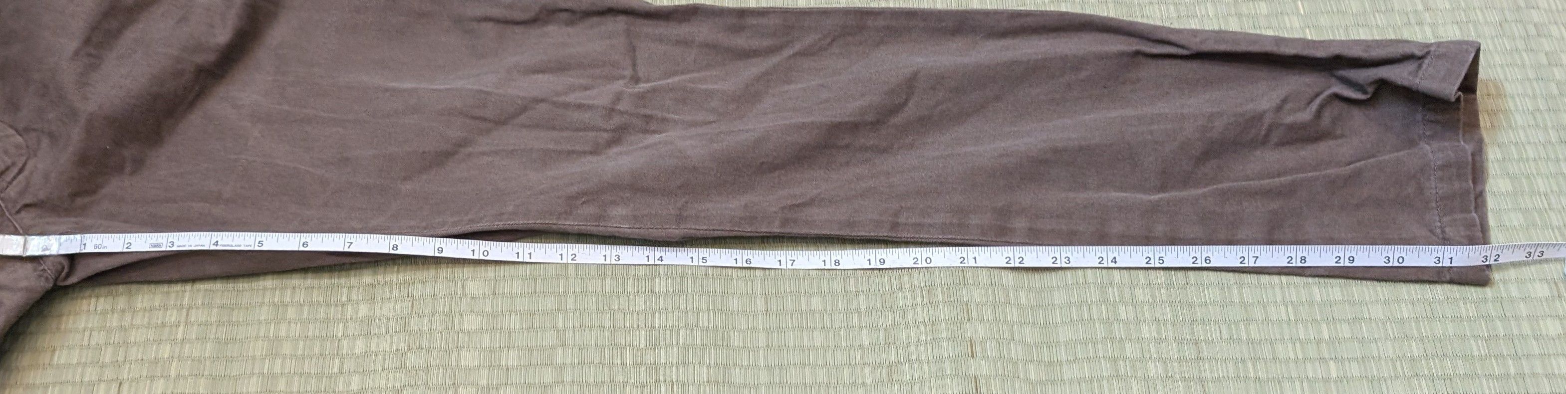 Gustin Gustin #3 Japan Brown Chinos Slim Fit Men's Size 32 Size US 32 / EU 48 - 6 Thumbnail