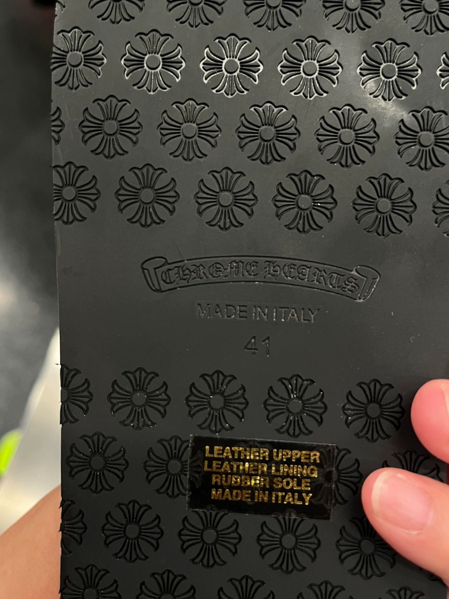 Chrome Hearts Chrome Hearts Red Cow & Horsehair Cross Floral Applique Size US 11 / IT 41 - 5 Thumbnail