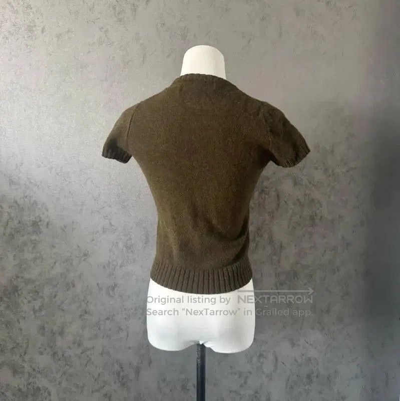 Burberry Burberry Green Wool Short Sleeve Top. Size M / US 6-8 / IT 42-44 - 9 Thumbnail